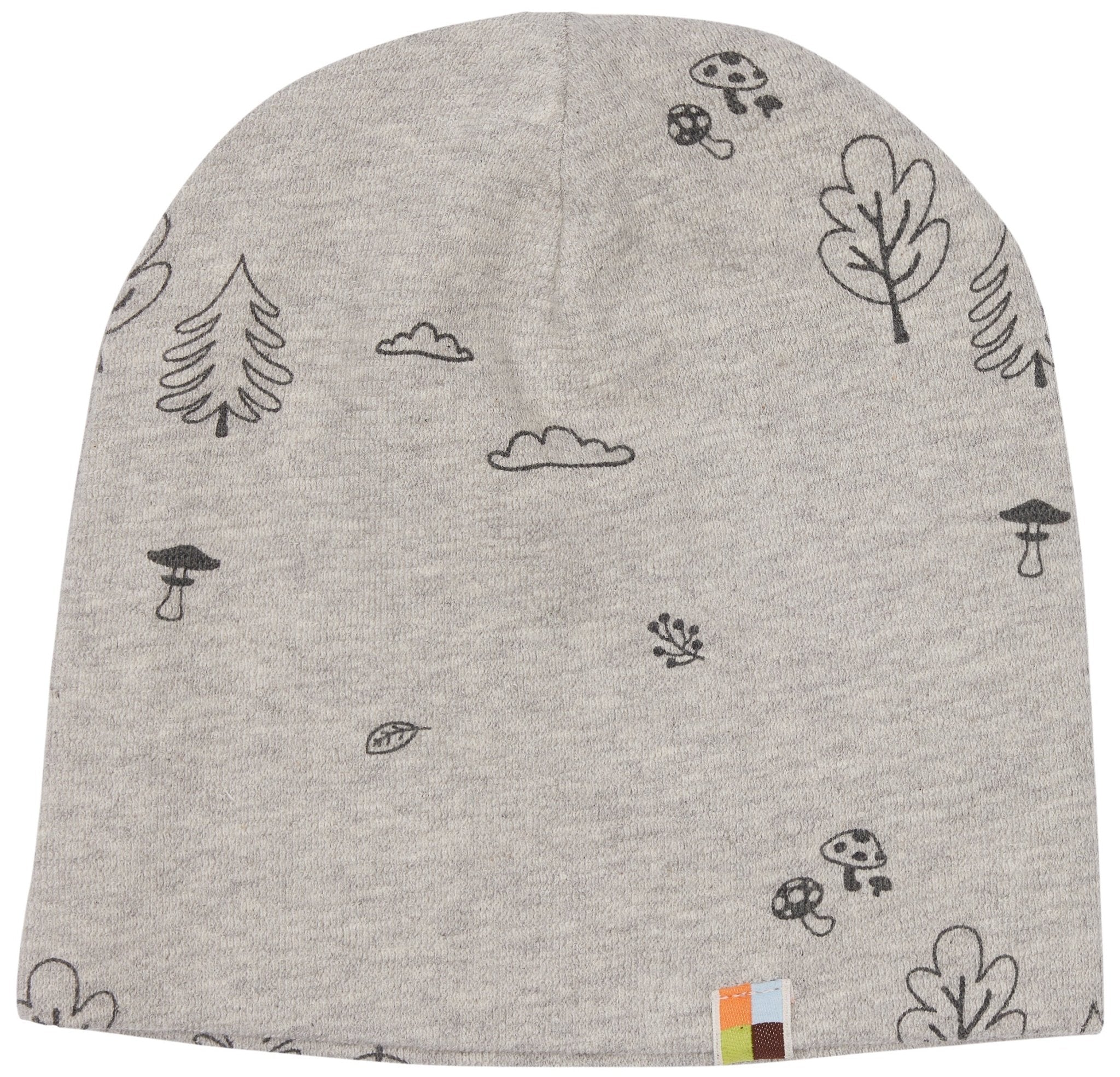 - Beanie aus Strukturstrick mit Druck - loud + proud - 7154-sil-62/68