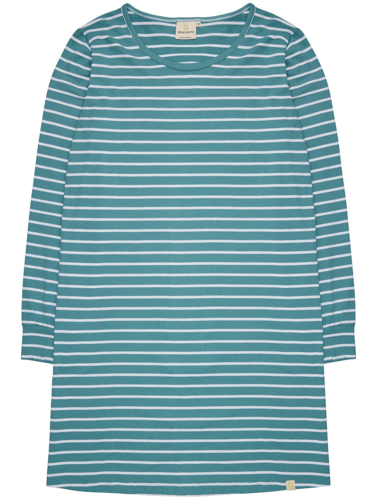 Bequemes Langarm Sleepshirt Ringel - loud + proud - G601-top-36