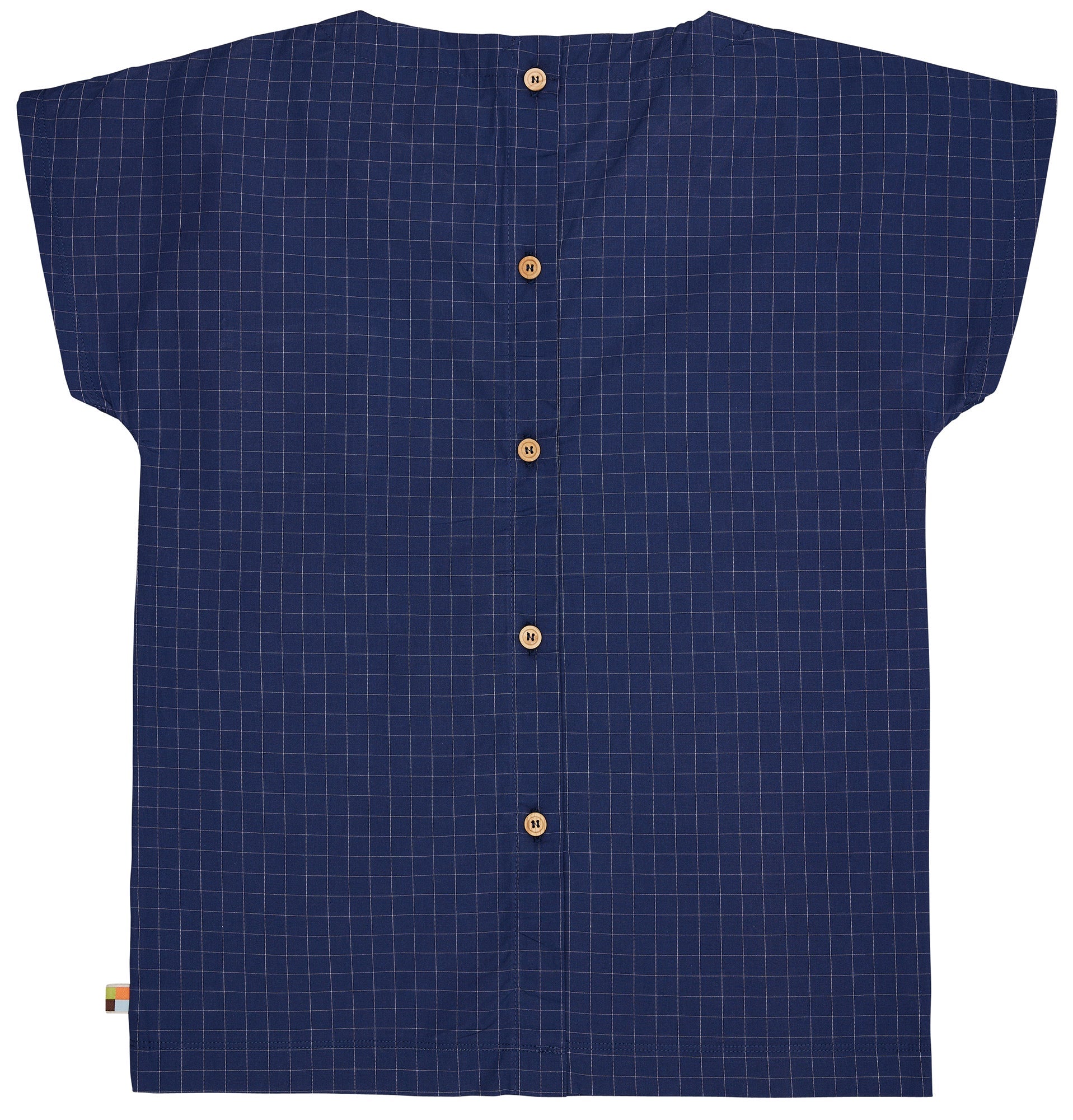 Bluse aus feinem Karo - loud + proud - 1128K - ul - 134/140