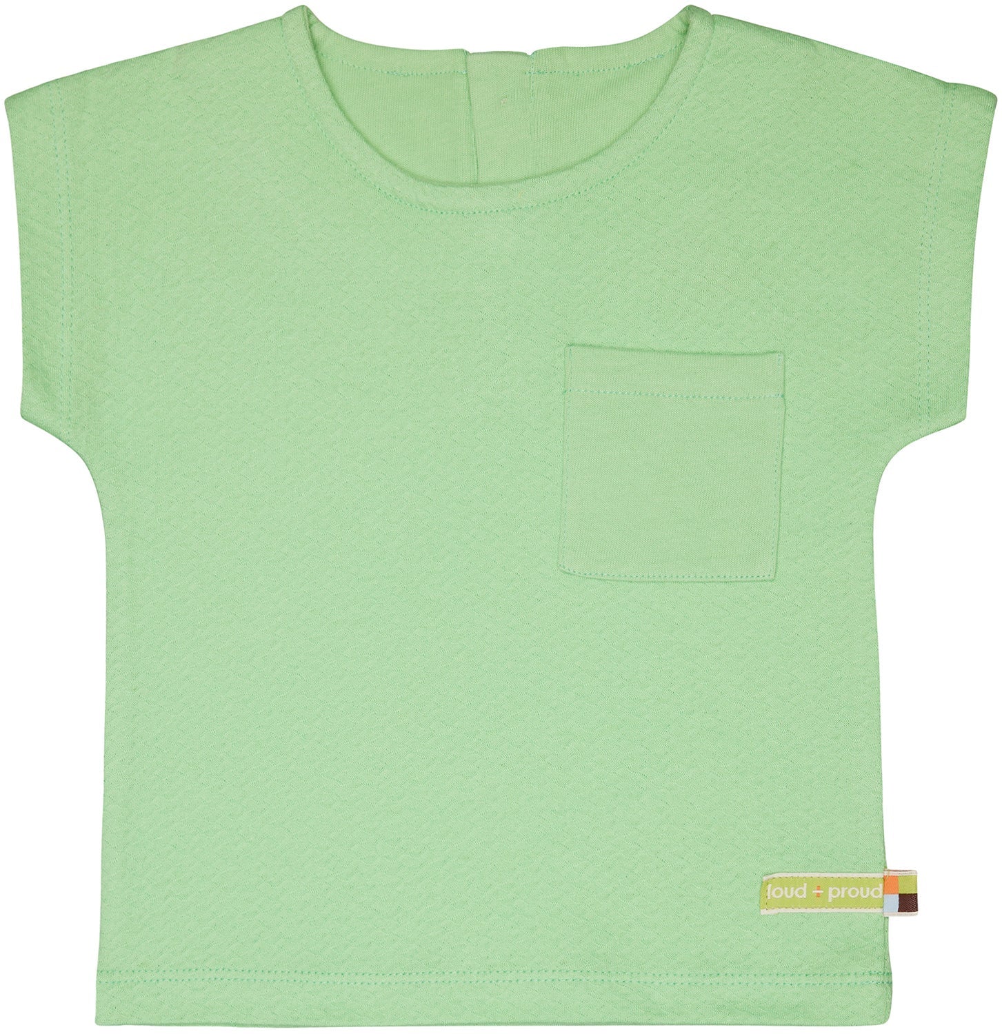 Blusenshirt aus Musseline Jersey - loud + proud - 1148 - op - 74/80