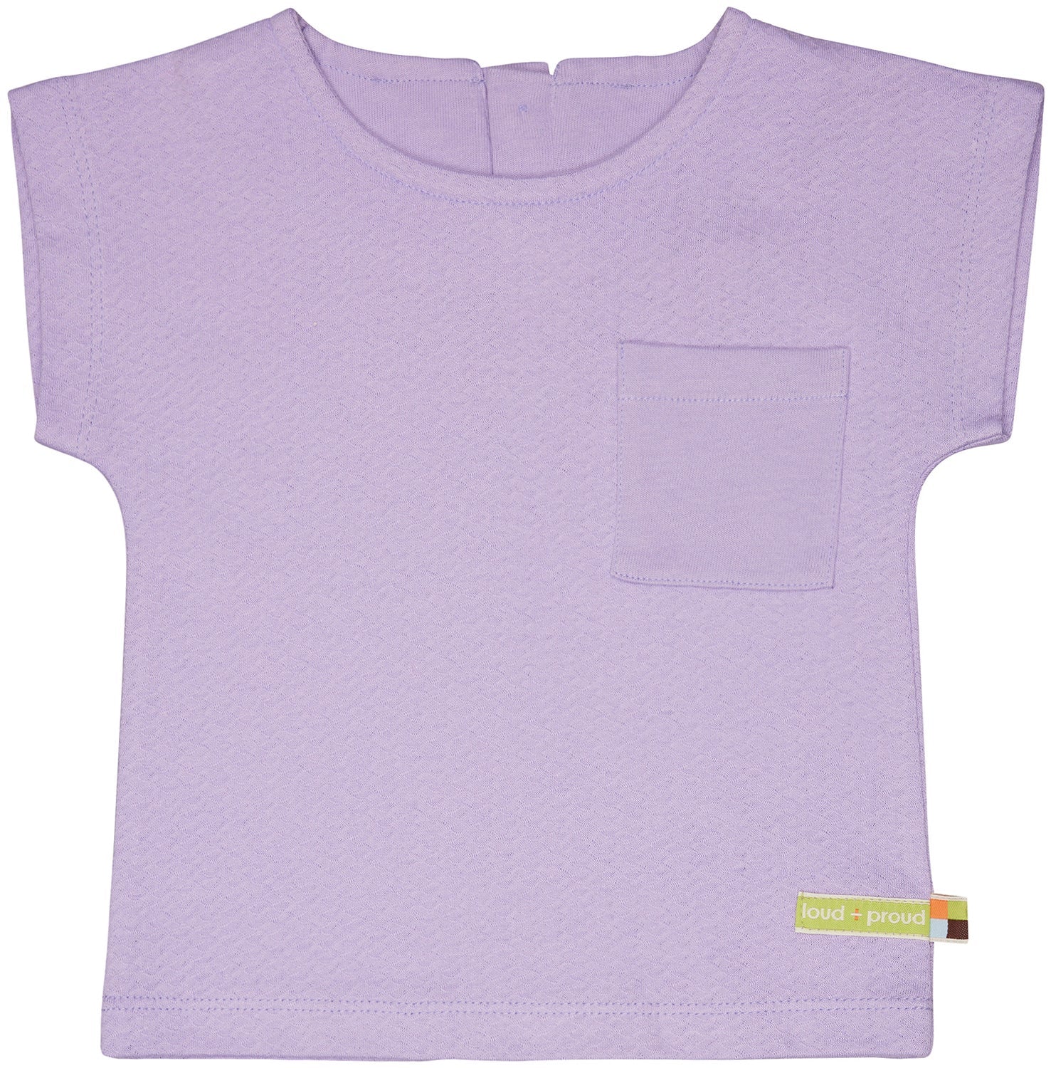 Blusenshirt aus Musseline Jersey - loud + proud - 1148 - lil - 74/80