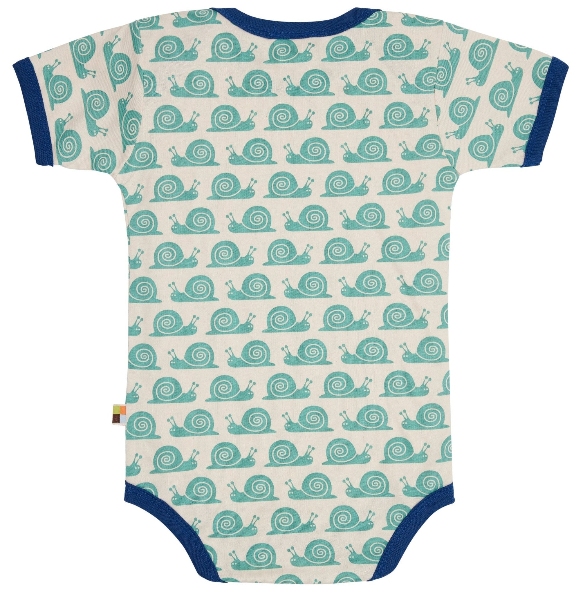 Body Kurzarm mit Druck Schnecken - loud + proud - 2090 - ore - 50/56