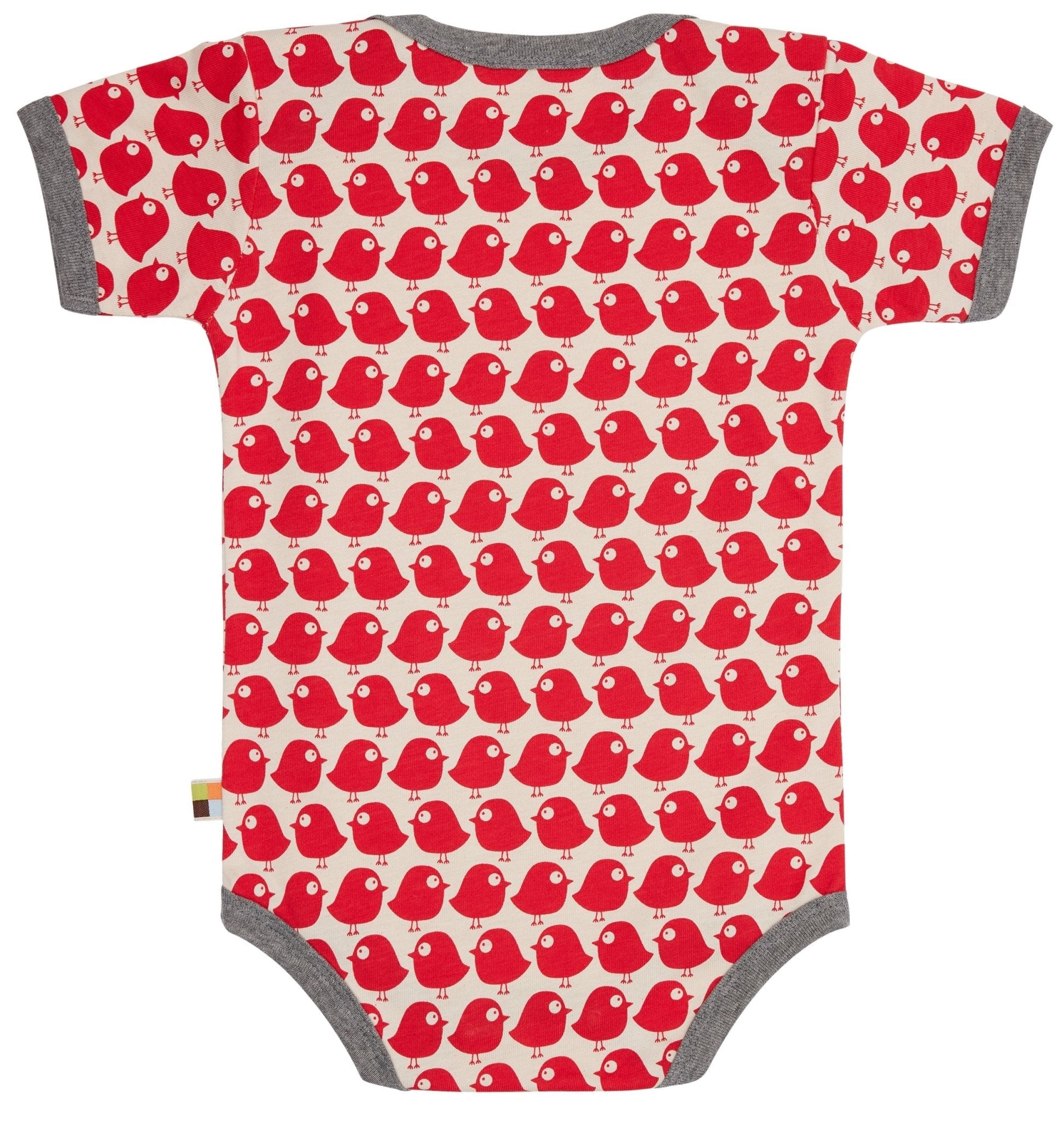 Body Kurzarm mit Druck Vögel - loud + proud - 2078 - to - 50/56