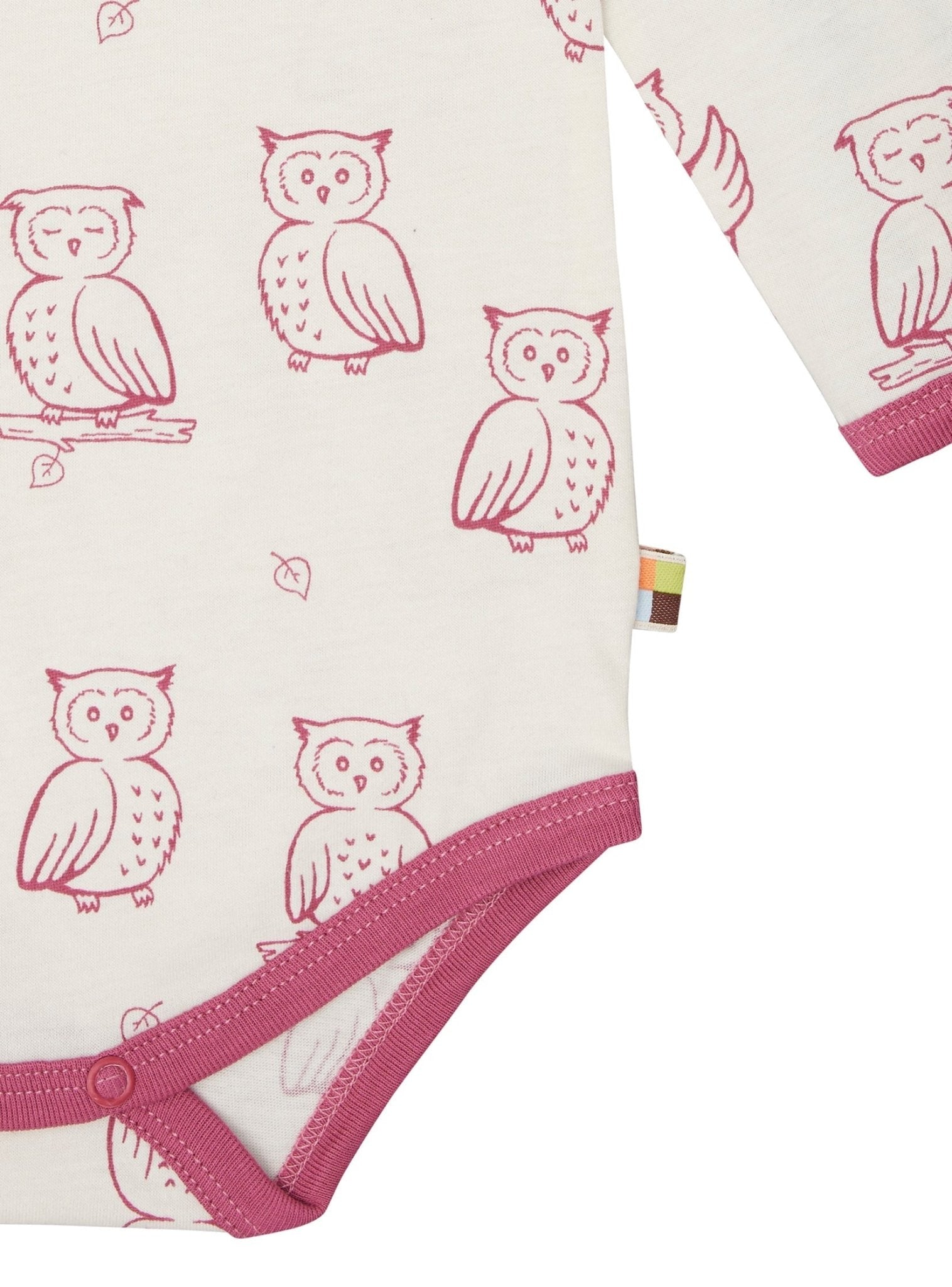 Body langarm mit Druck - loud + proud - 2109 - rou - 50/56