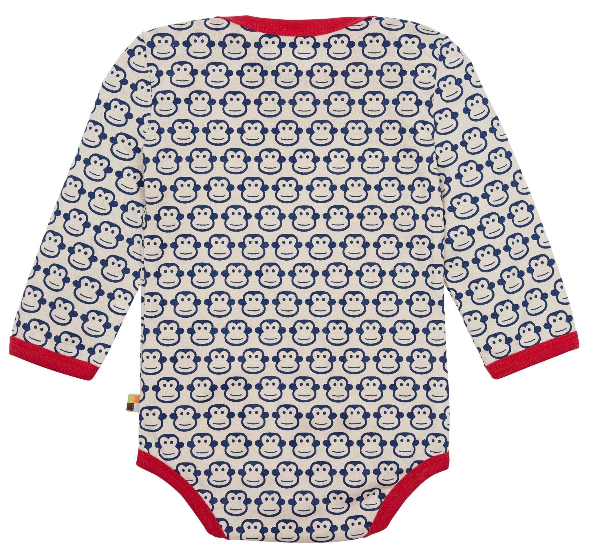 Body Langarm mit Druck Affen - loud + proud - 2095 - ul - 50/56