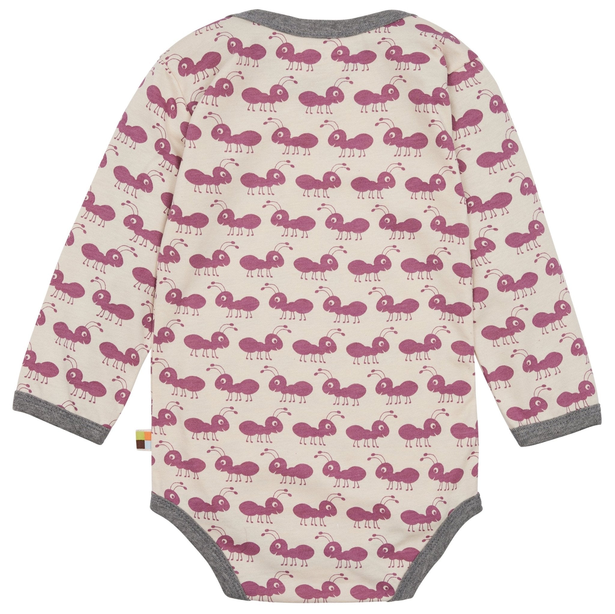 Body Langarm mit Druck Ameisen - loud + proud - 2075 - grp - 50/56