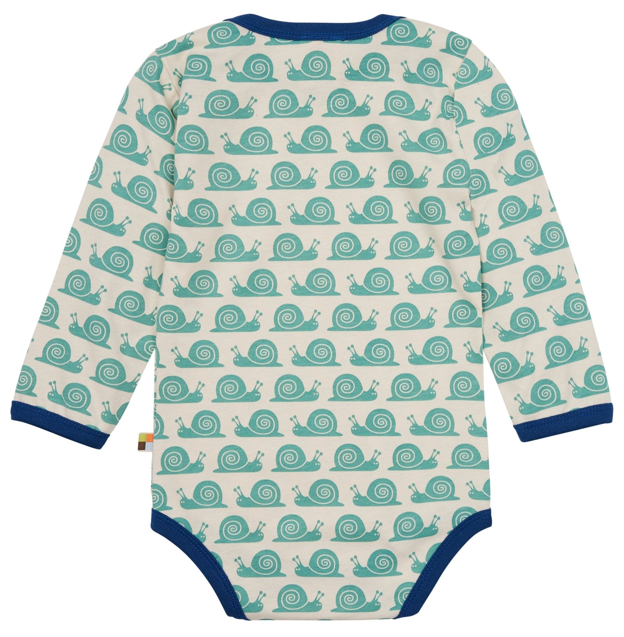 Body Langarm mit Druck Schnecken - loud + proud - 2091 - ore - 50/56