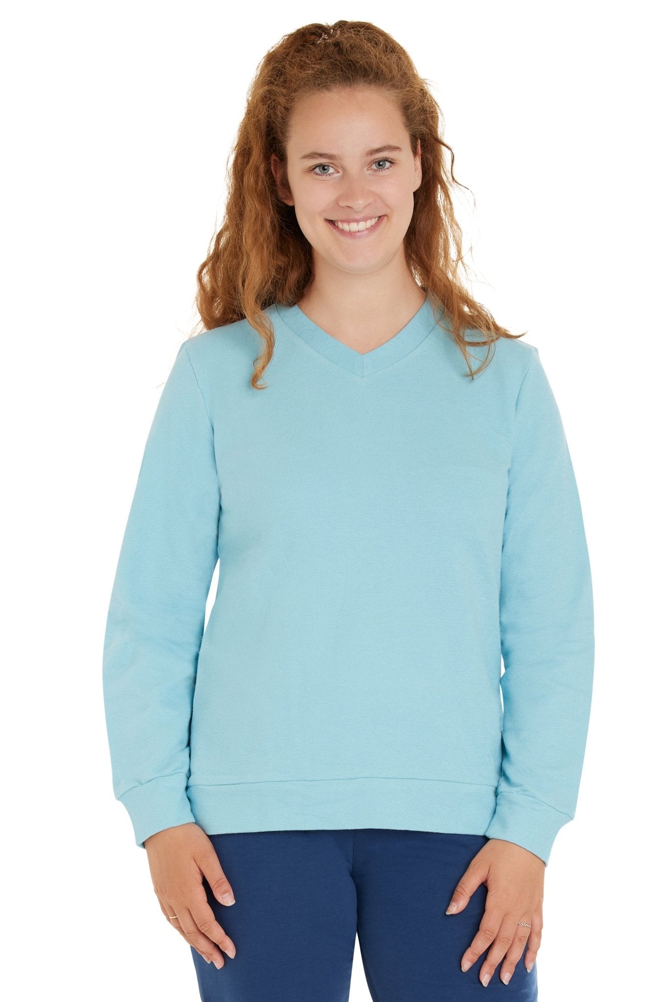 Damen Sweat Strukturmuster - loud + proud - 2062-lag-36