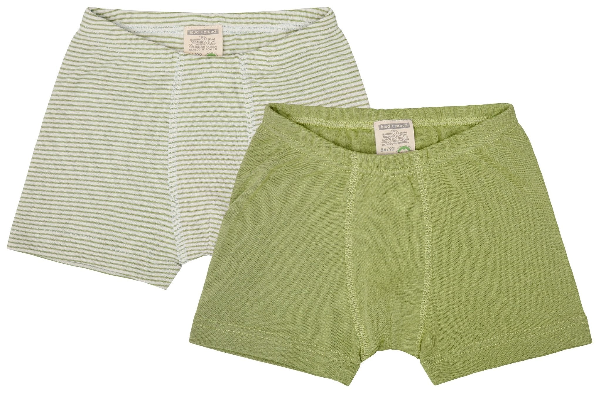 Doppelpack Boxer aus Feinripp - loud + proud - 2101-mo-86/92