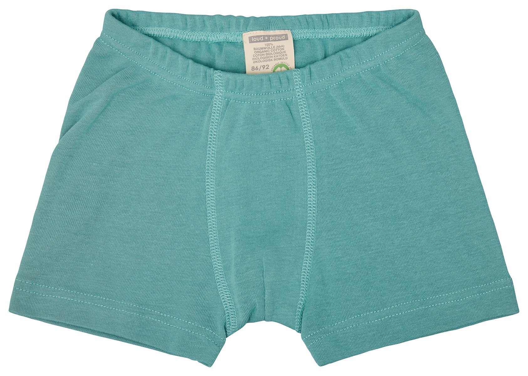 Doppelpack Boxer aus Feinripp - loud + proud - 2101 - ore - 86/92