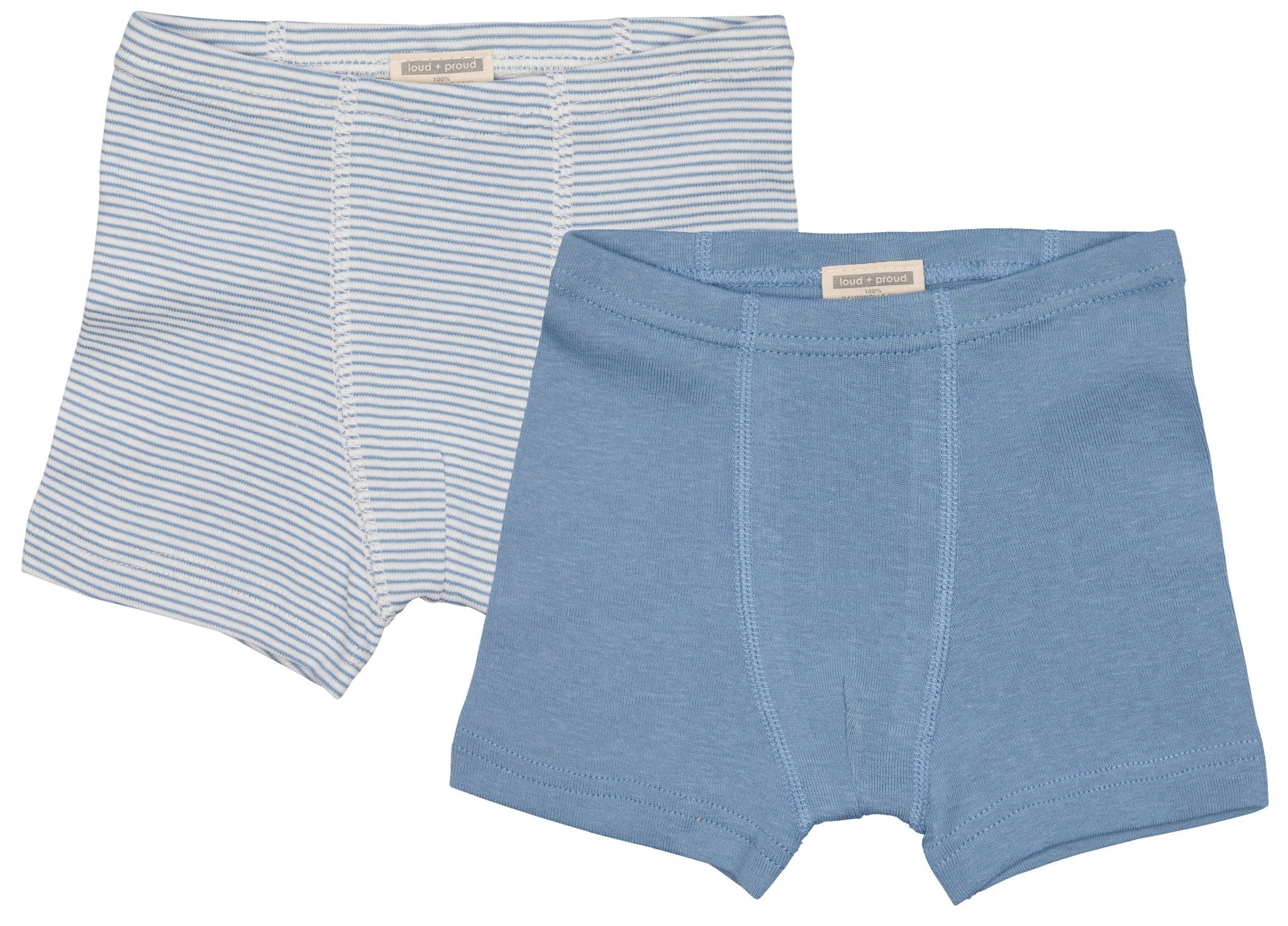 Doppelpack Boxer aus Feinripp - loud + proud - 2101 - du - 86/92