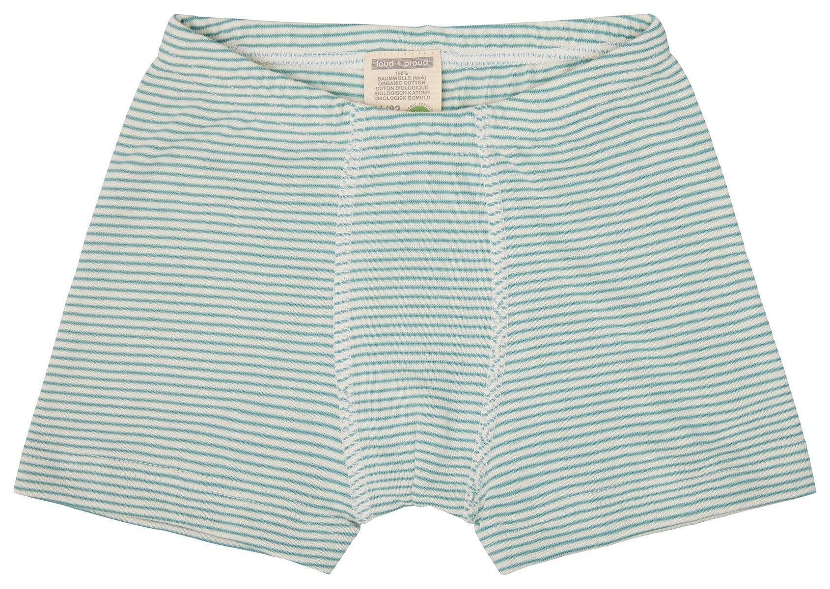 Doppelpack Boxer aus Feinripp - loud + proud - 2101 - ore - 86/92