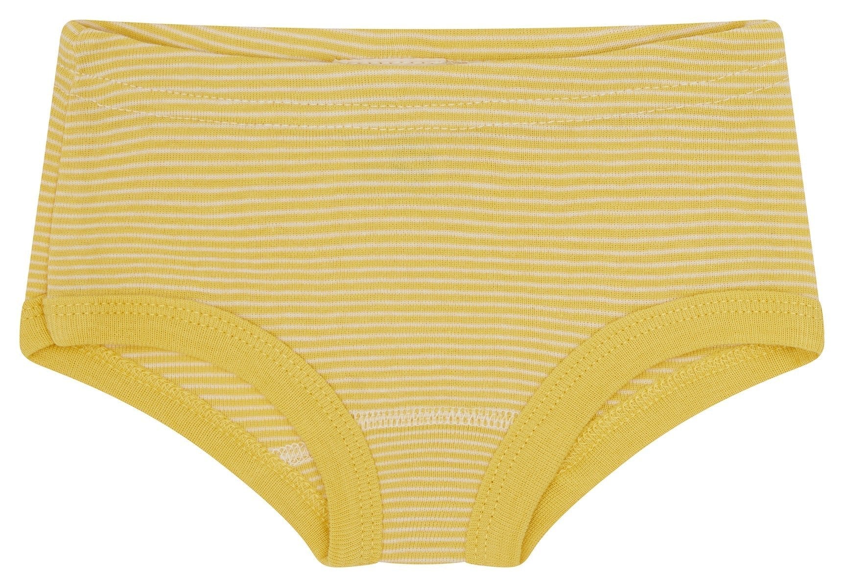 Doppelpack Pantys aus Feinripp - loud + proud - 2120 - gol - 86/92