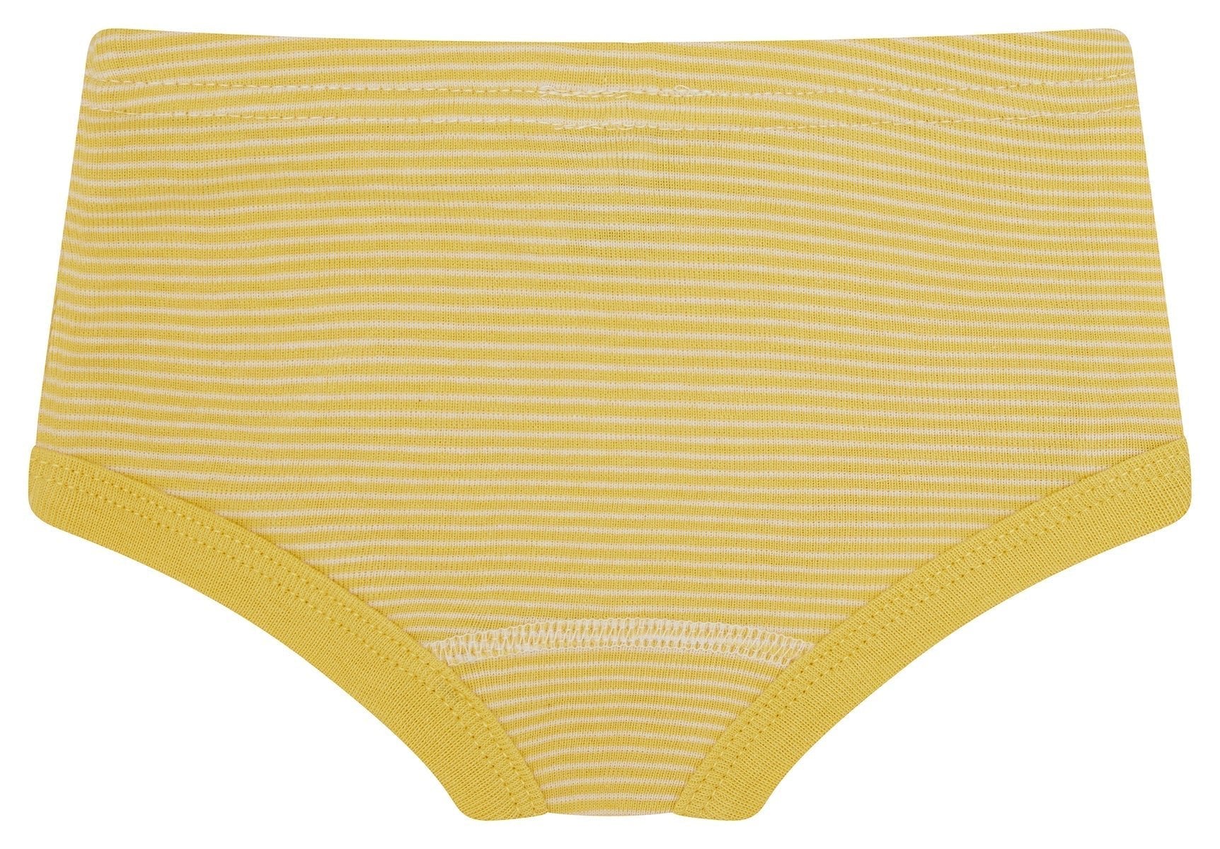 Doppelpack Pantys aus Feinripp - loud + proud - 2120 - gol - 86/92