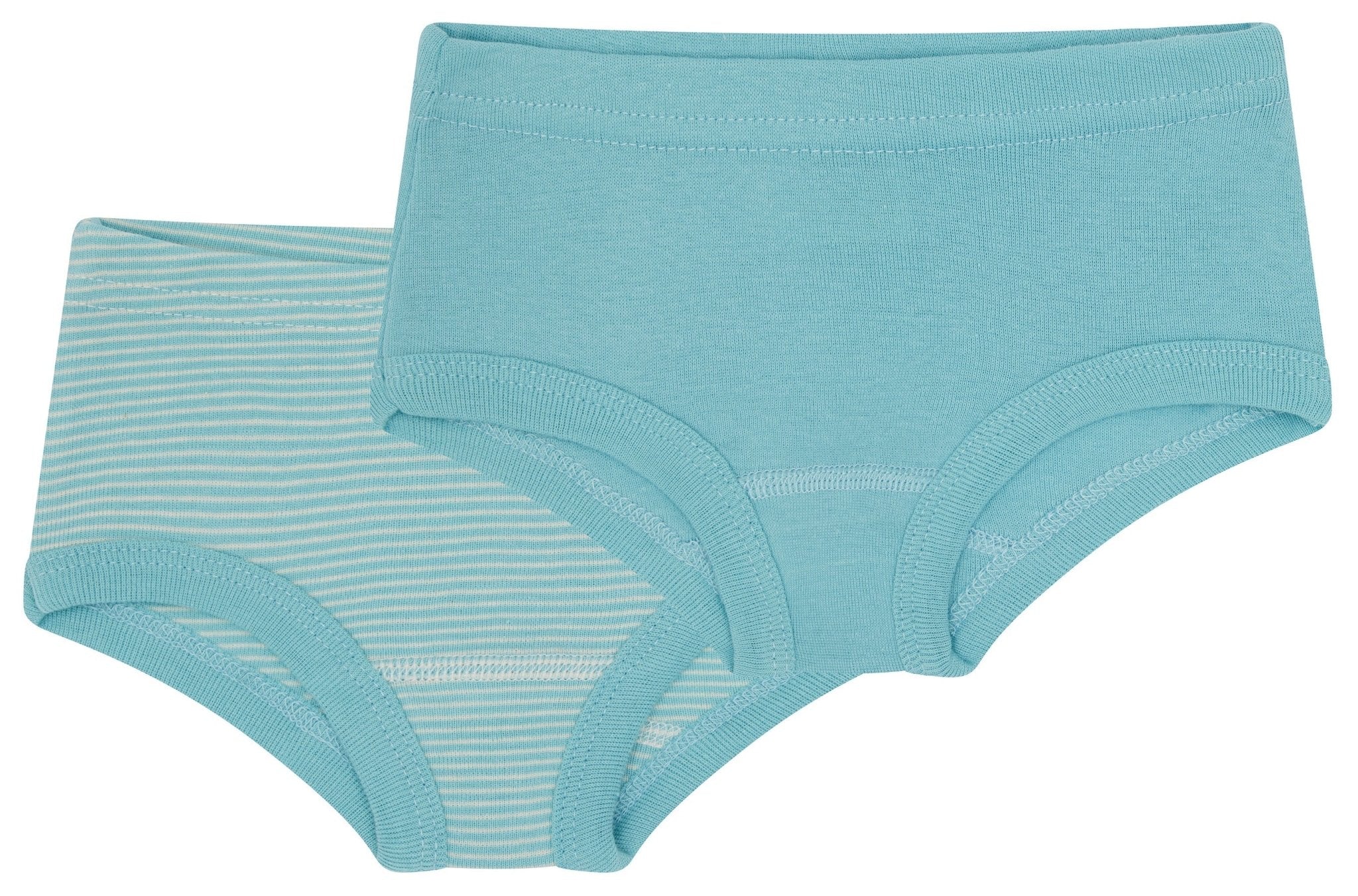 Doppelpack Pantys aus Feinripp - loud + proud - 2120 - lag - 86/92