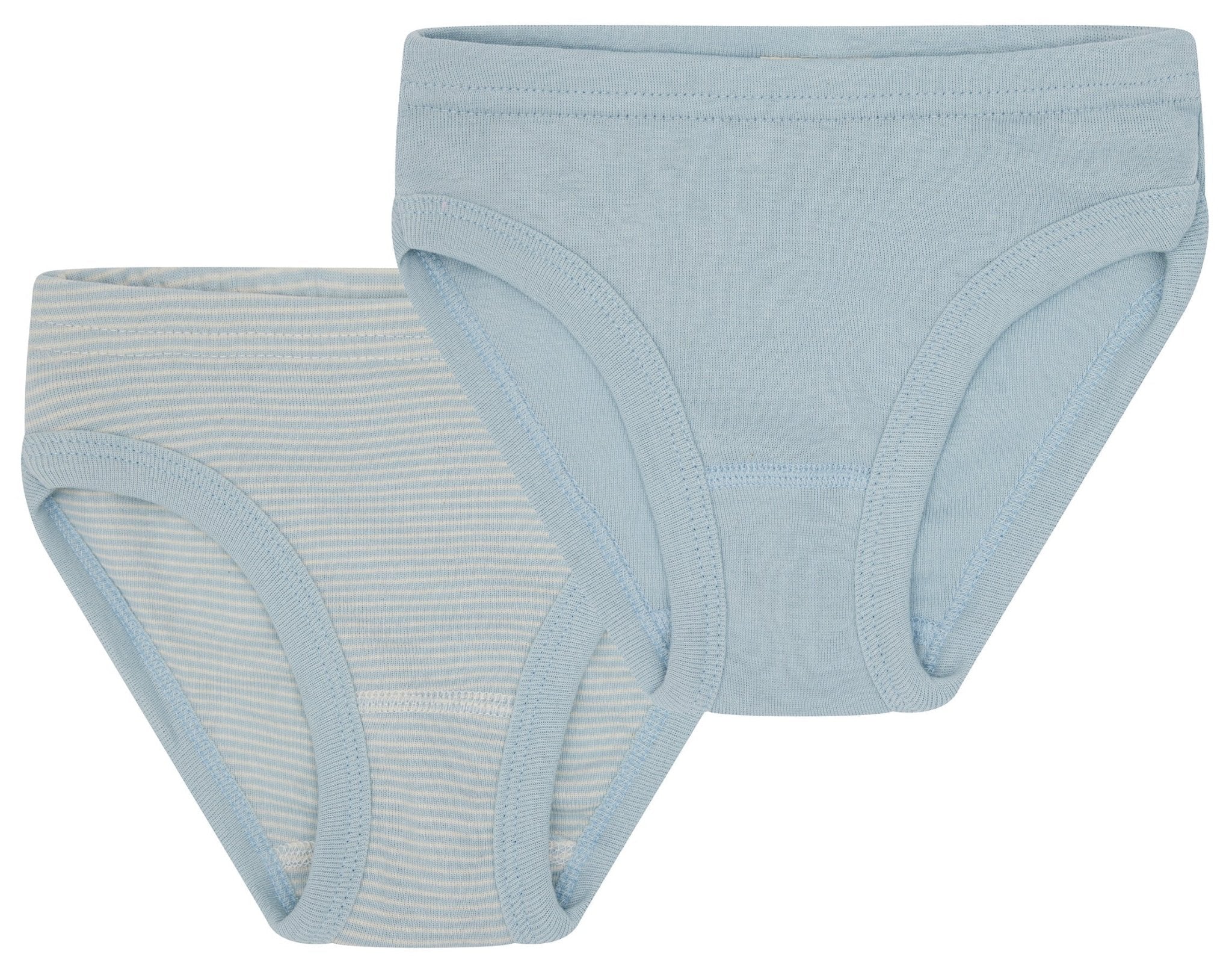 Doppelpack Slips aus Feinripp - loud + proud - 2100 - ei - 86/92
