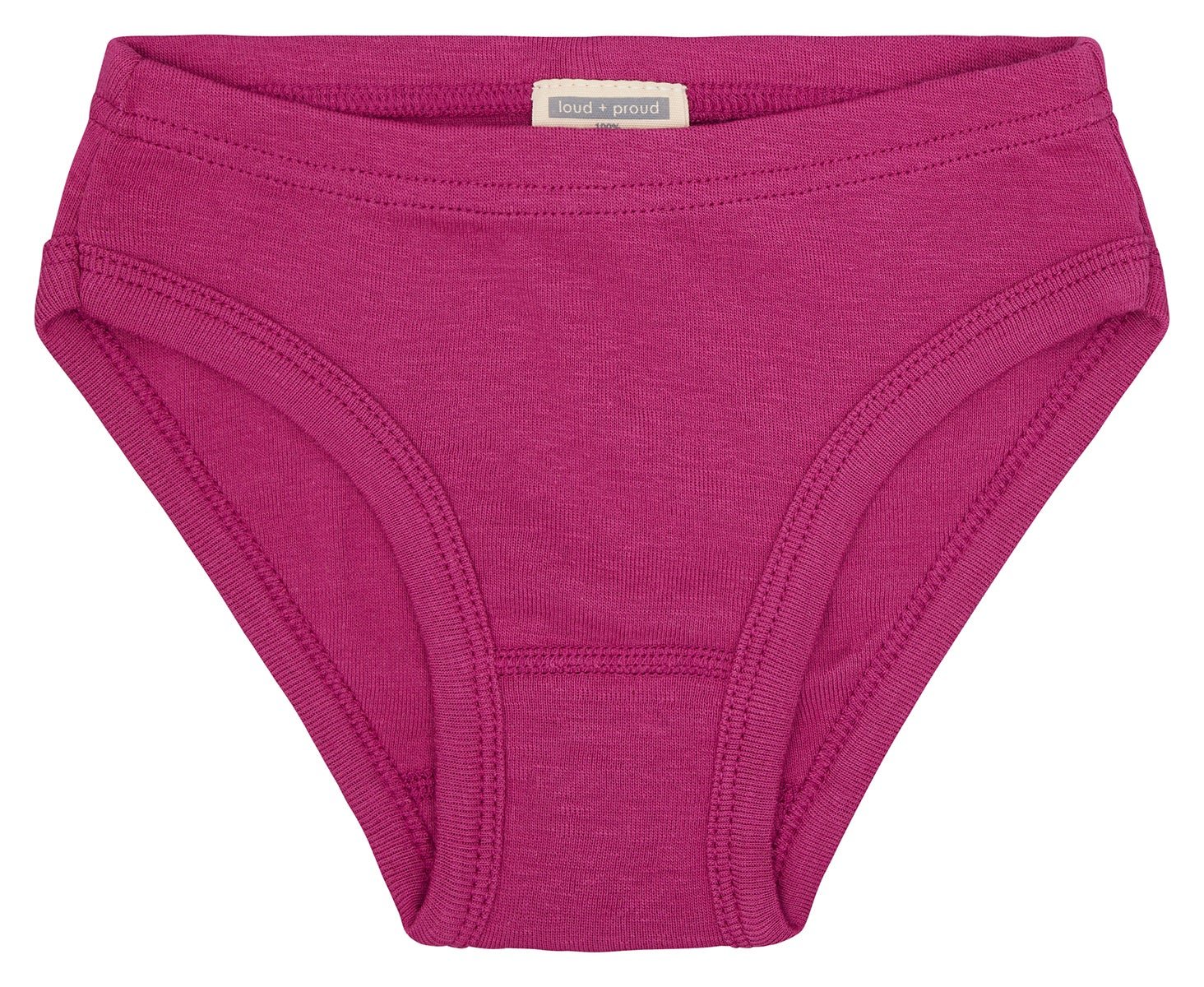 Doppelpack Slips aus Feinripp - loud + proud - 2100 - aza - 86/92
