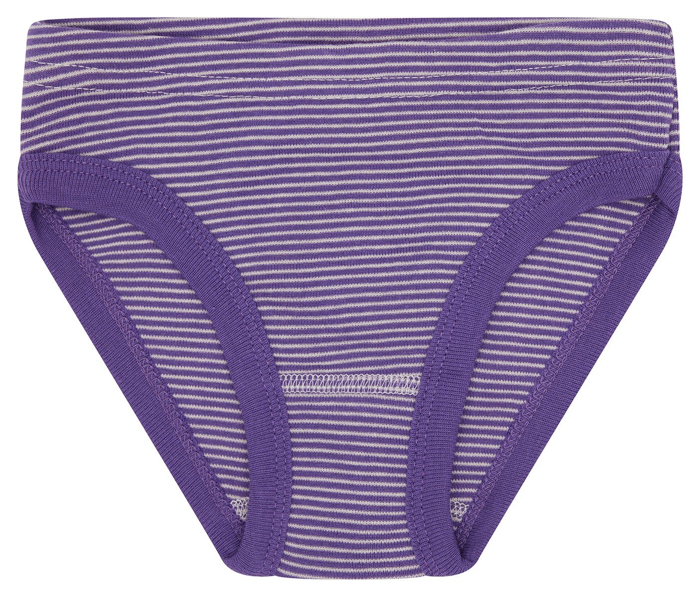 Doppelpack Slips aus Feinripp - loud + proud - 2100 - vio - 86/92