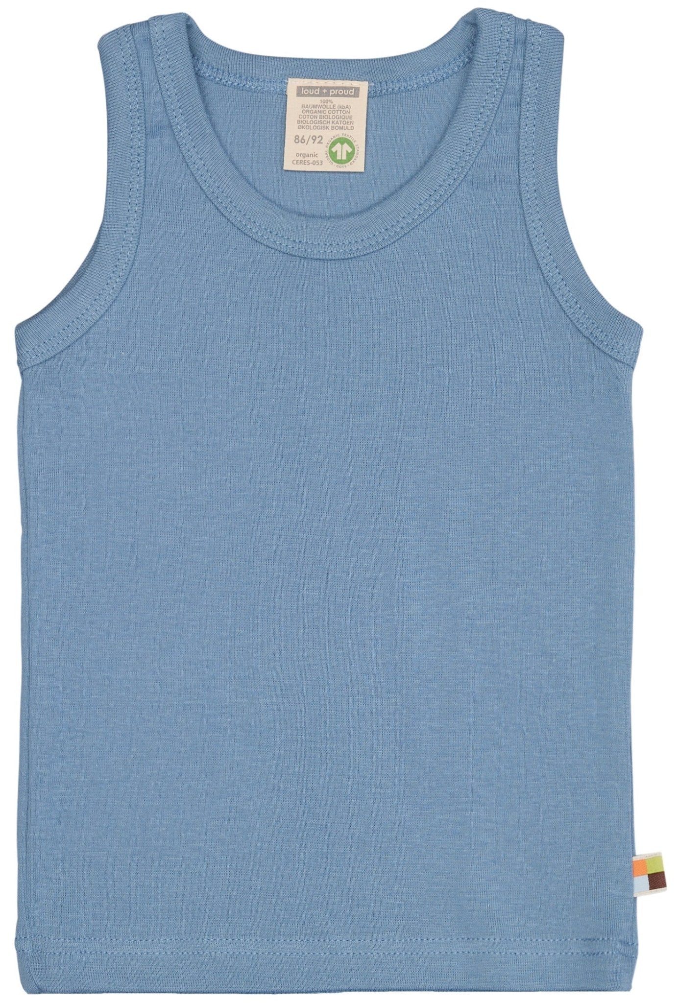 Doppelpack Unterhemden aus Feinripp - loud + proud - 2102 - du - 86/92