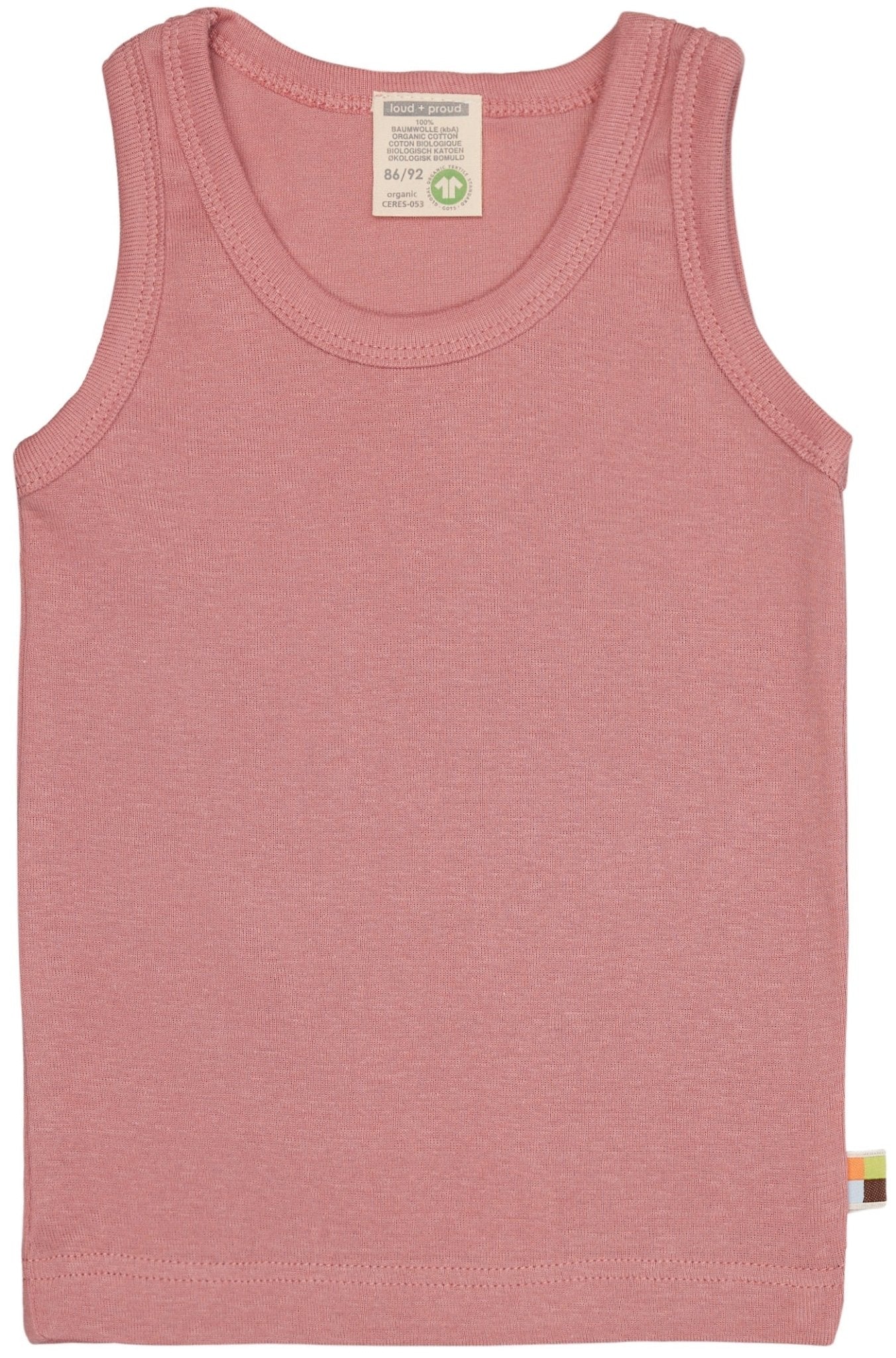 Doppelpack Unterhemden aus Feinripp - loud + proud - 2102 - blo - 86/92