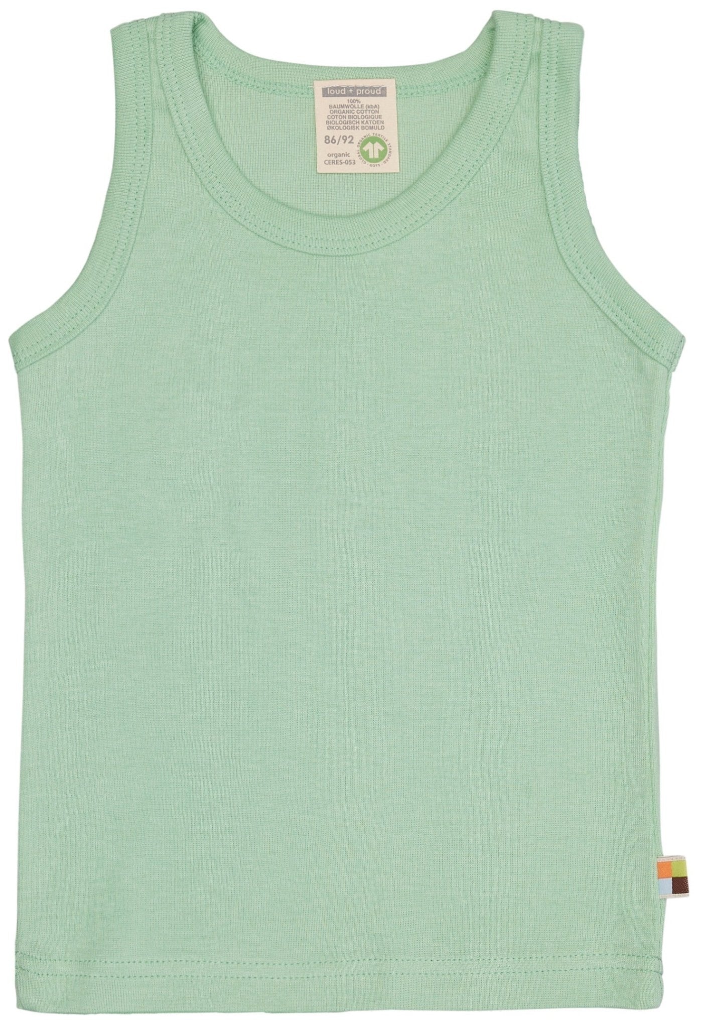 Doppelpack Unterhemden aus Feinripp - loud + proud - 2102 - pi - 86/92