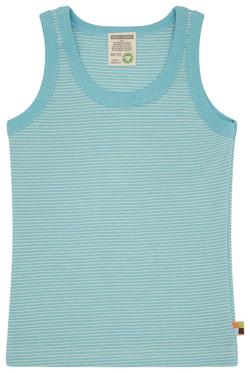 Doppelpack Unterhemden aus Feinripp - loud + proud - 2102 - lag - 86/92