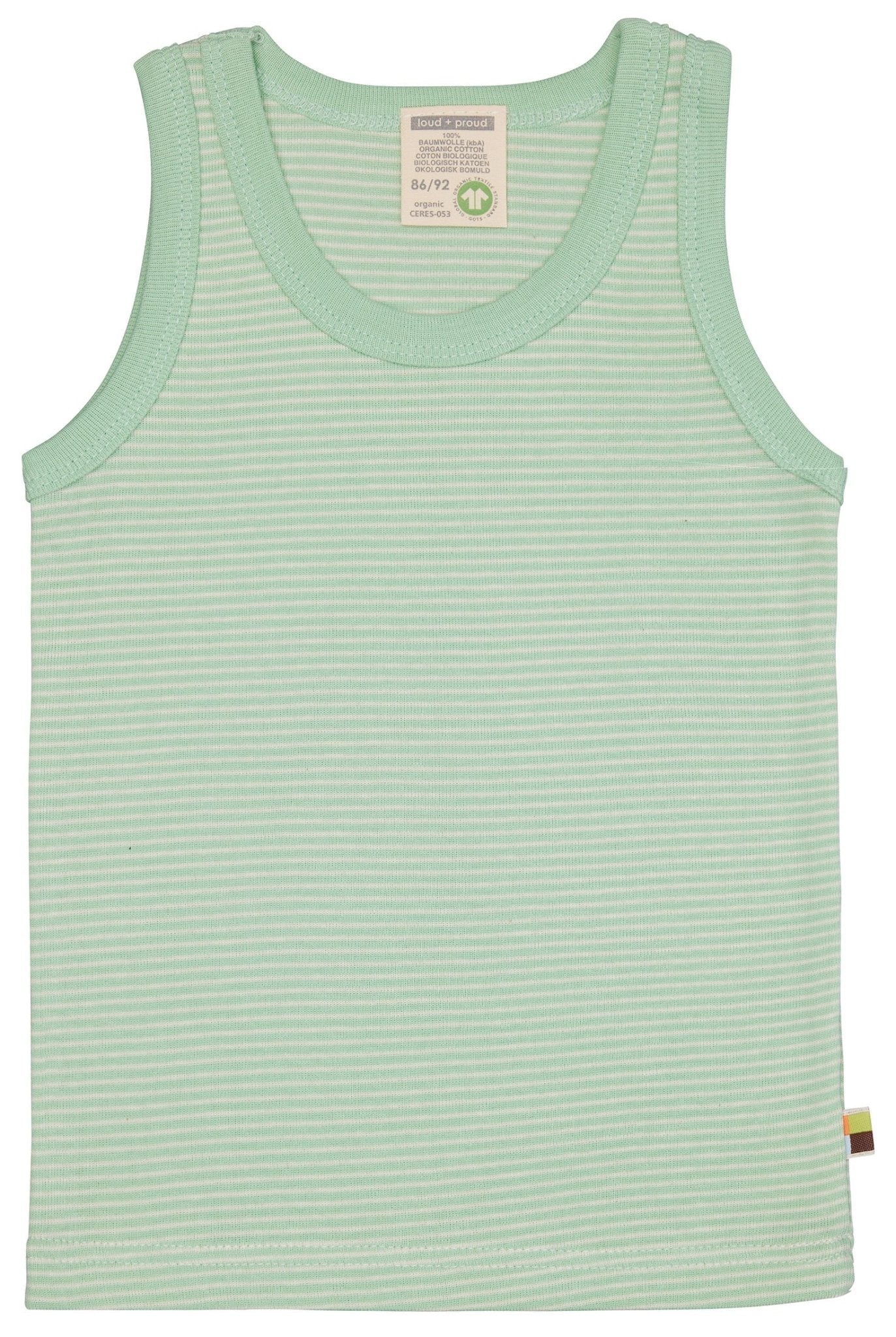 Doppelpack Unterhemden aus Feinripp - loud + proud - 2102 - pi - 86/92