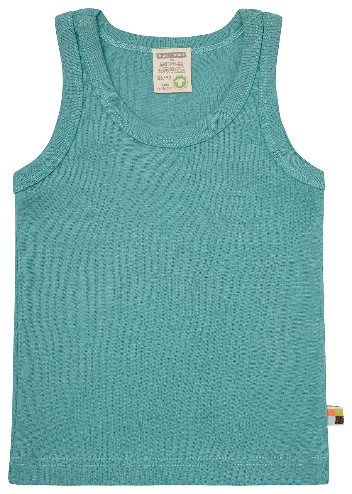 Doppelpack Unterhemden aus Feinripp - loud + proud - 2102 - ore - 86/92