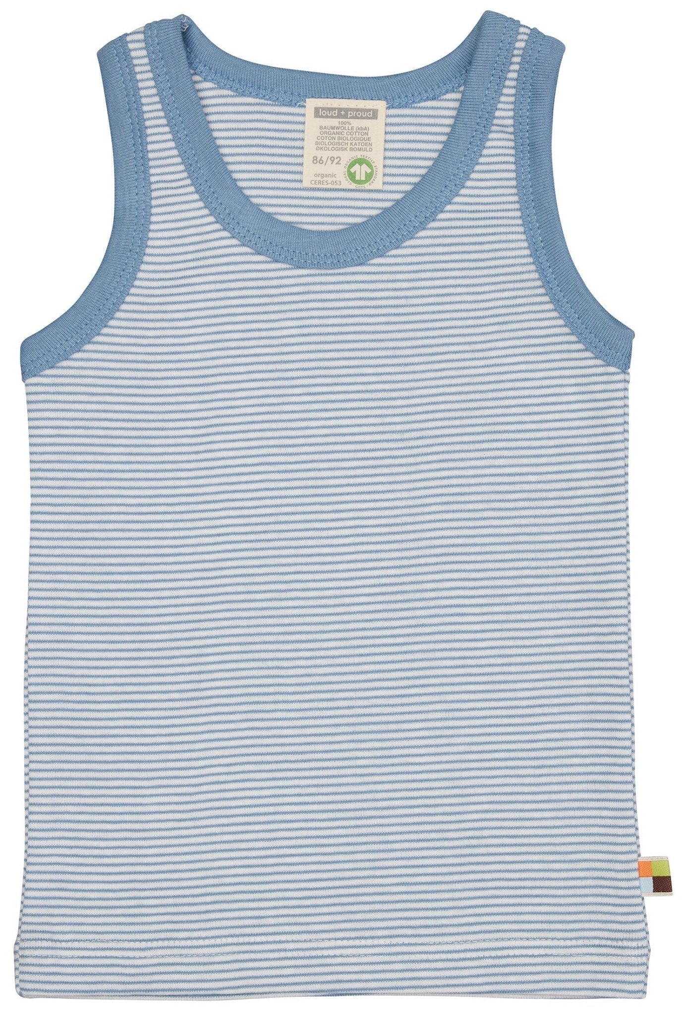 Doppelpack Unterhemden aus Feinripp - loud + proud - 2102 - du - 86/92