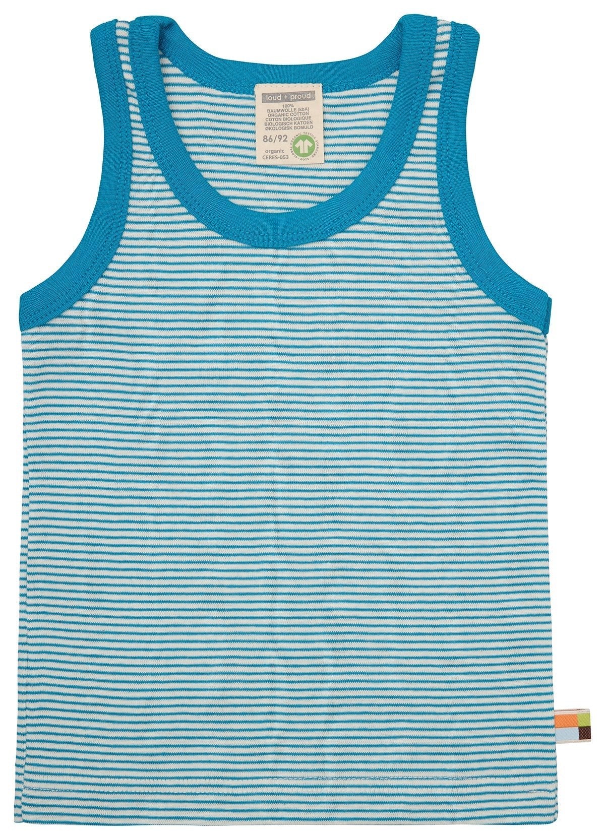 Doppelpack Unterhemden aus Feinripp - loud + proud - 2102 - pe - 86/92