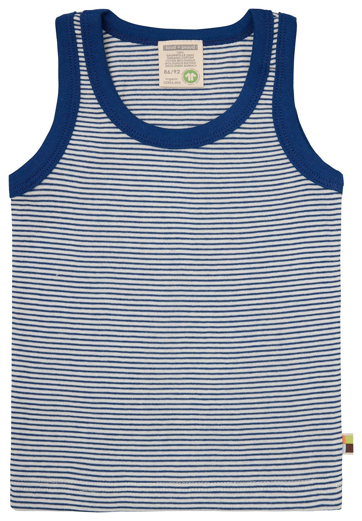 Doppelpack Unterhemden aus Feinripp - loud + proud - 2102 - ul - 86/92