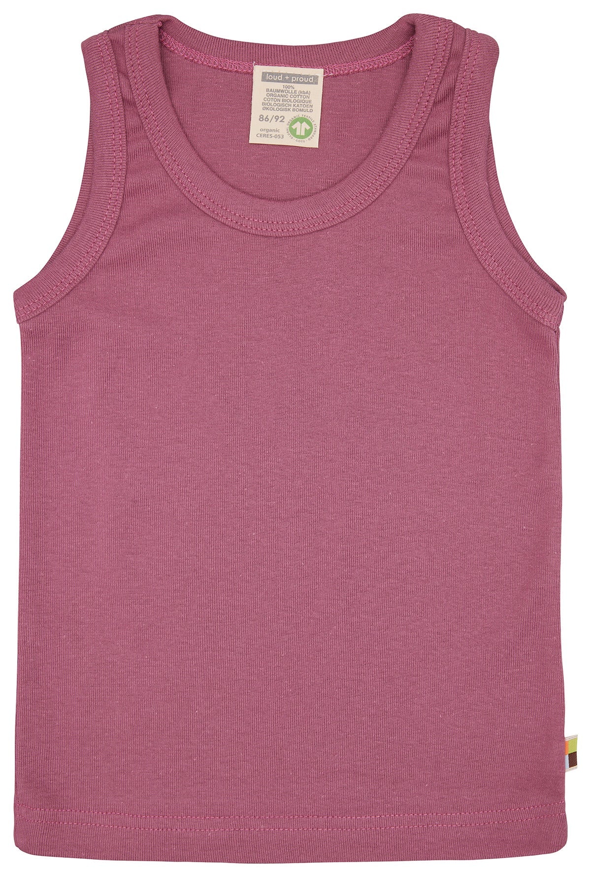 Doppelpack Unterhemden aus Feinripp - loud + proud - 2102 - grp - 86/92