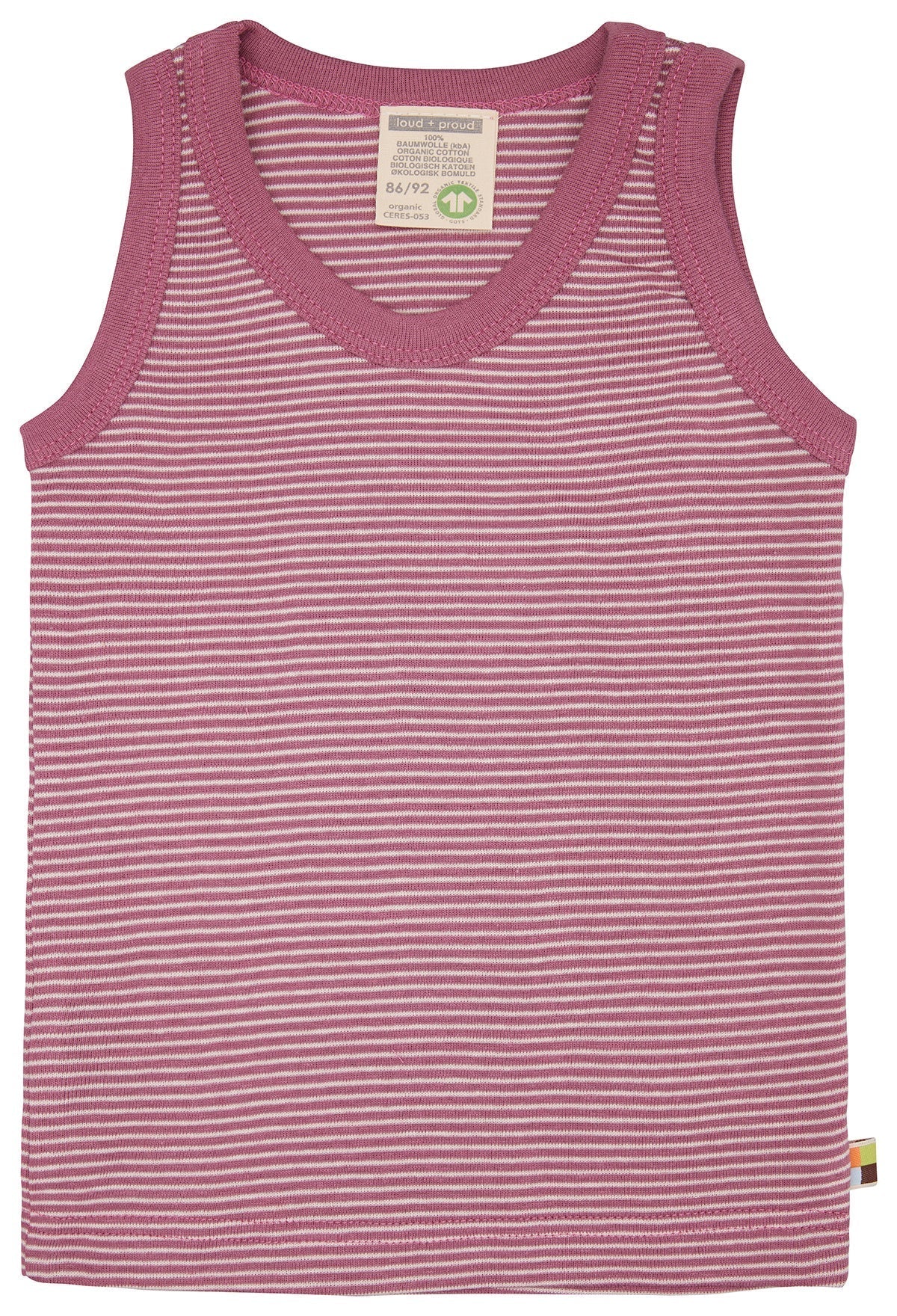 Doppelpack Unterhemden aus Feinripp - loud + proud - 2102 - grp - 86/92