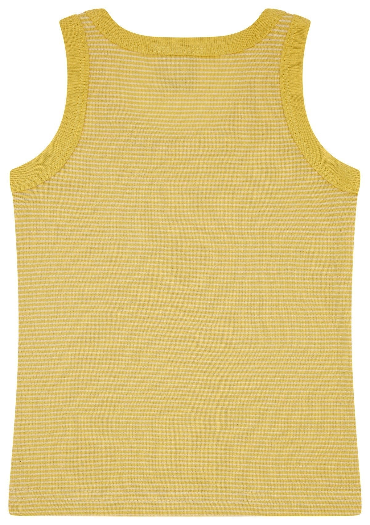 Doppelpack Unterhemden aus Feinripp - loud + proud - 2102 - gol - 86/92