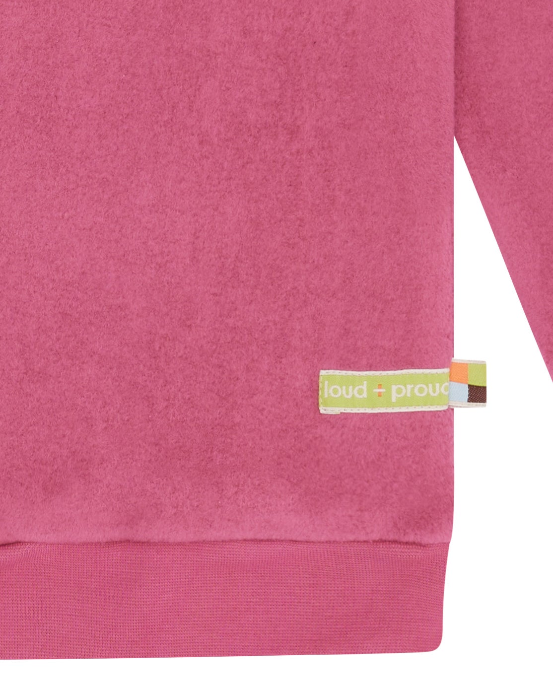 Fleece - Sweatshirt - loud + proud - 1161K - rou - 134/140