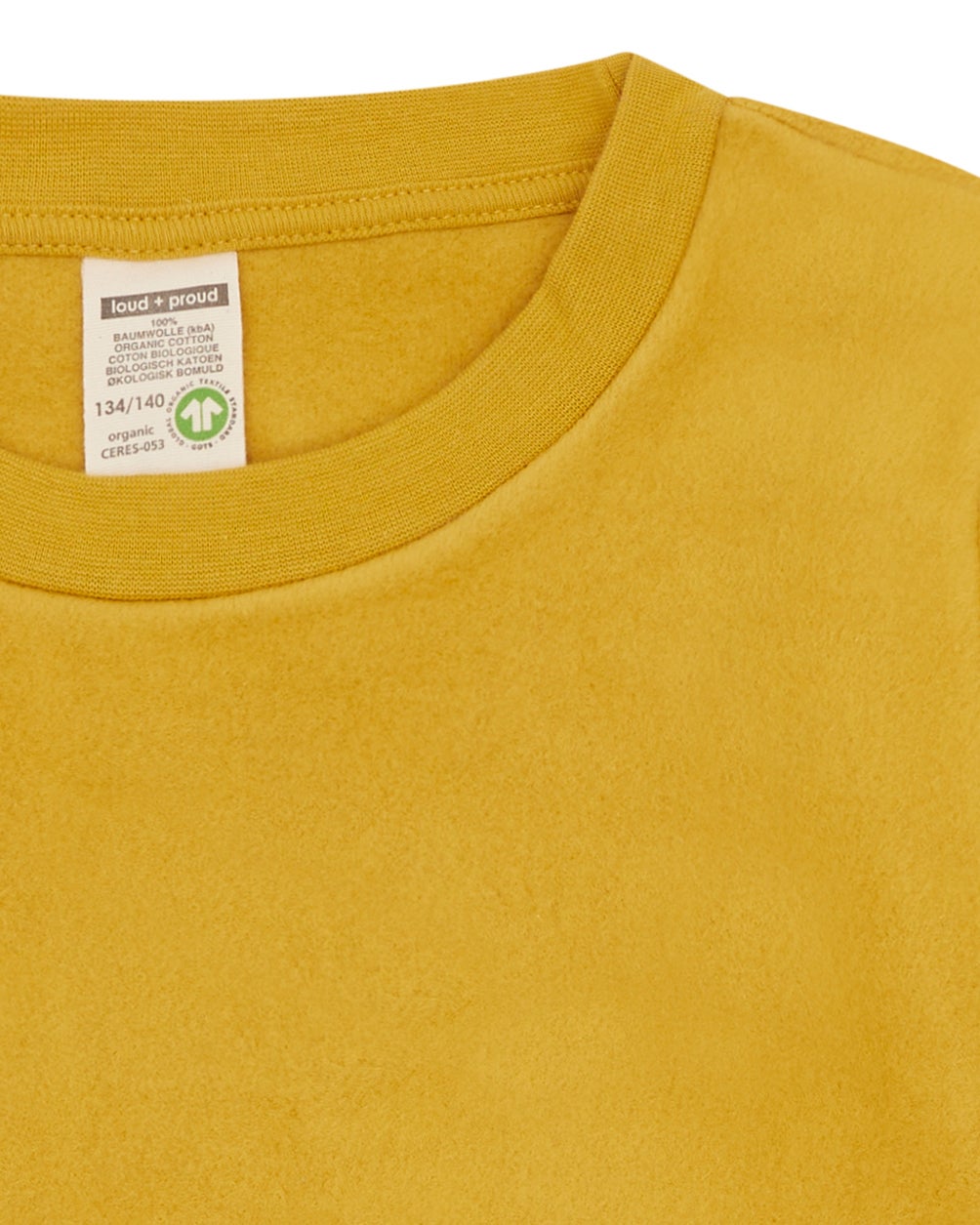 Fleece - Sweatshirt - loud + proud - 1161K - cur - 134/140