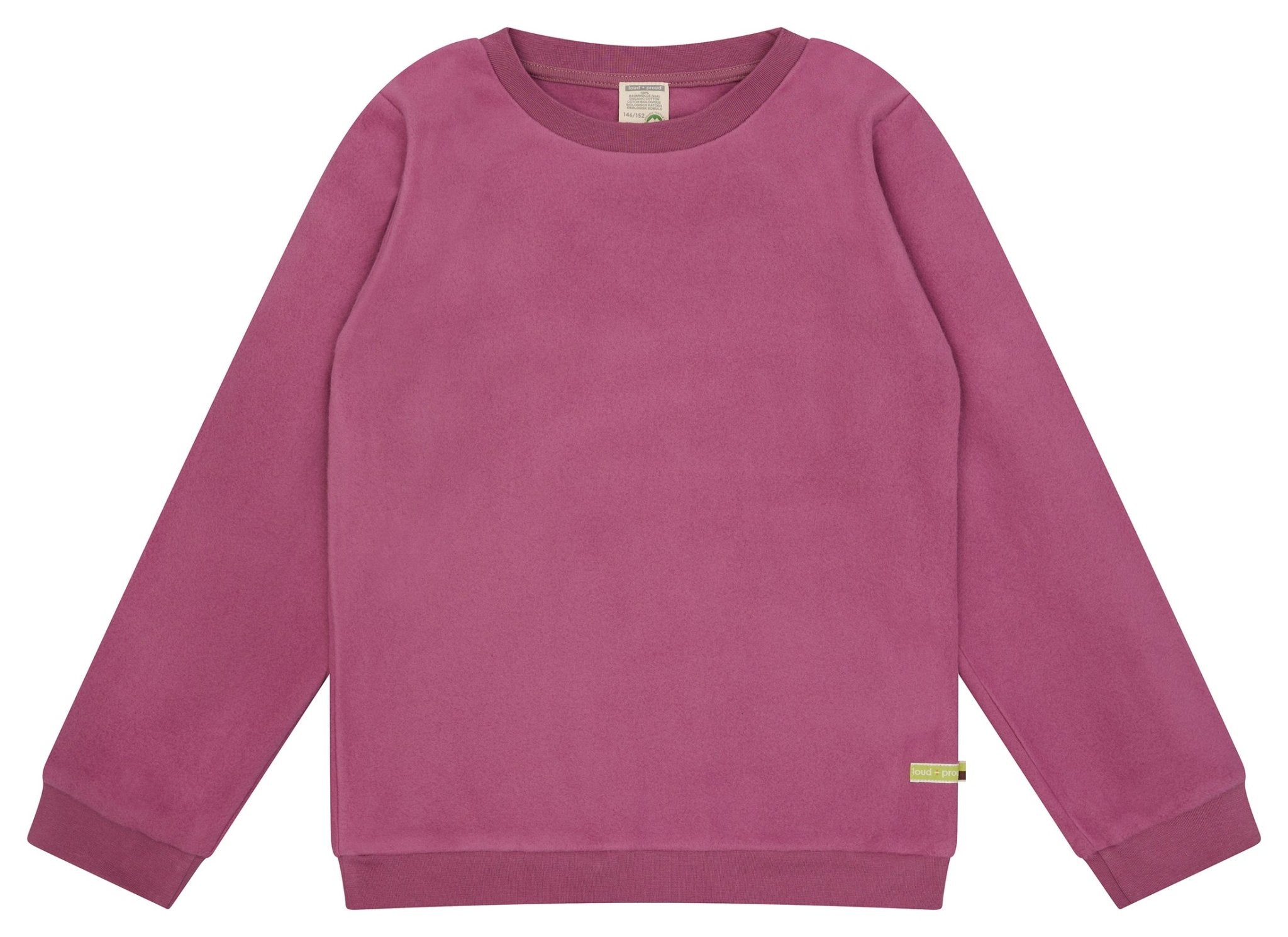 Fleece - Sweatshirt - loud + proud - 1204K - grp - 134/140