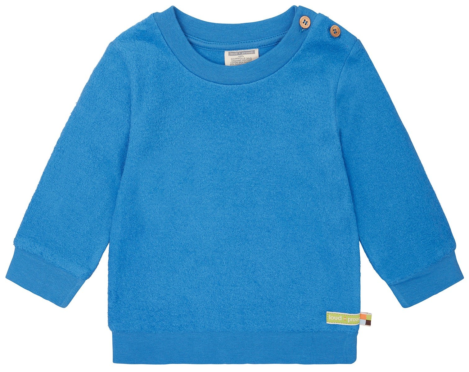 Fleece - Sweatshirt - loud + proud - 1161 - azu - 62/68