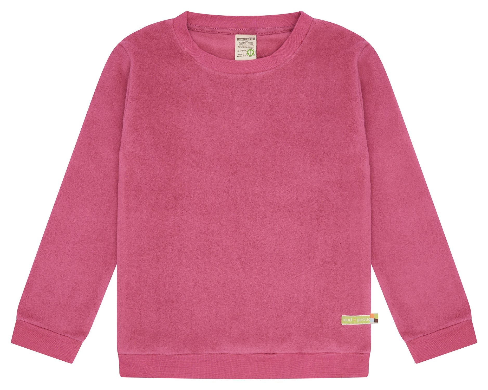 Fleece - Sweatshirt - loud + proud - 1161K - rou - 134/140