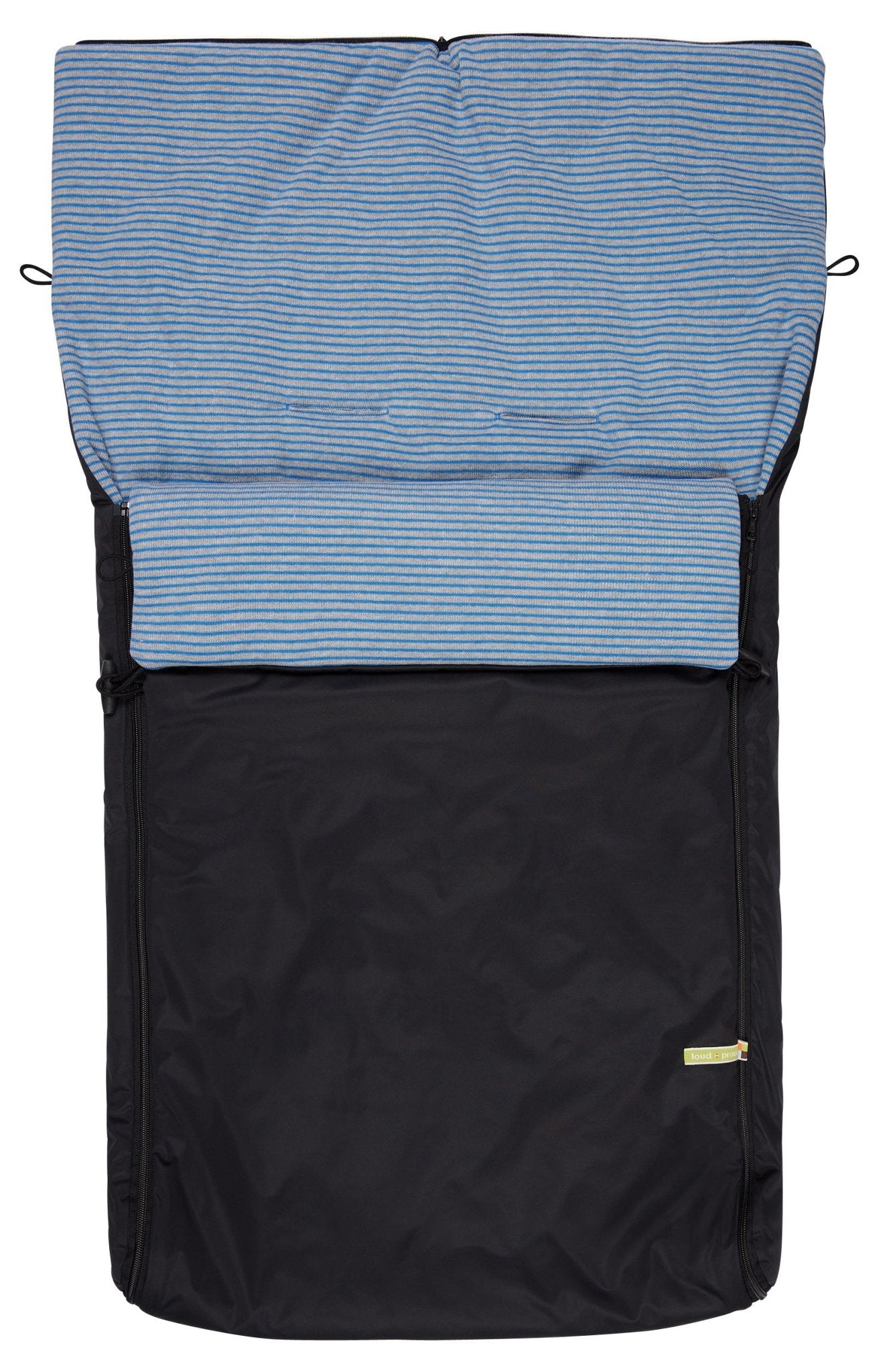 - Ganzjahres - Fußsack - loud + proud - 7122-bl/gr-OS