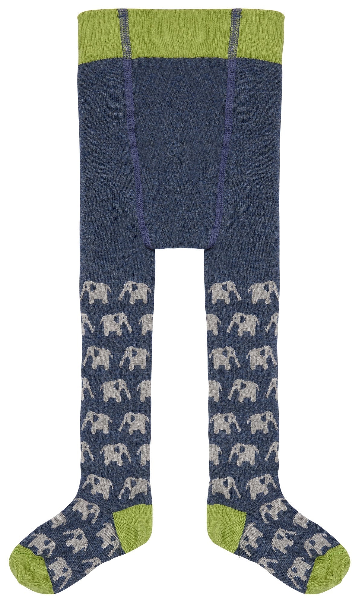 Gemusterte Strumpfhose - loud + proud - 8001 - ul/stripes - 62/68