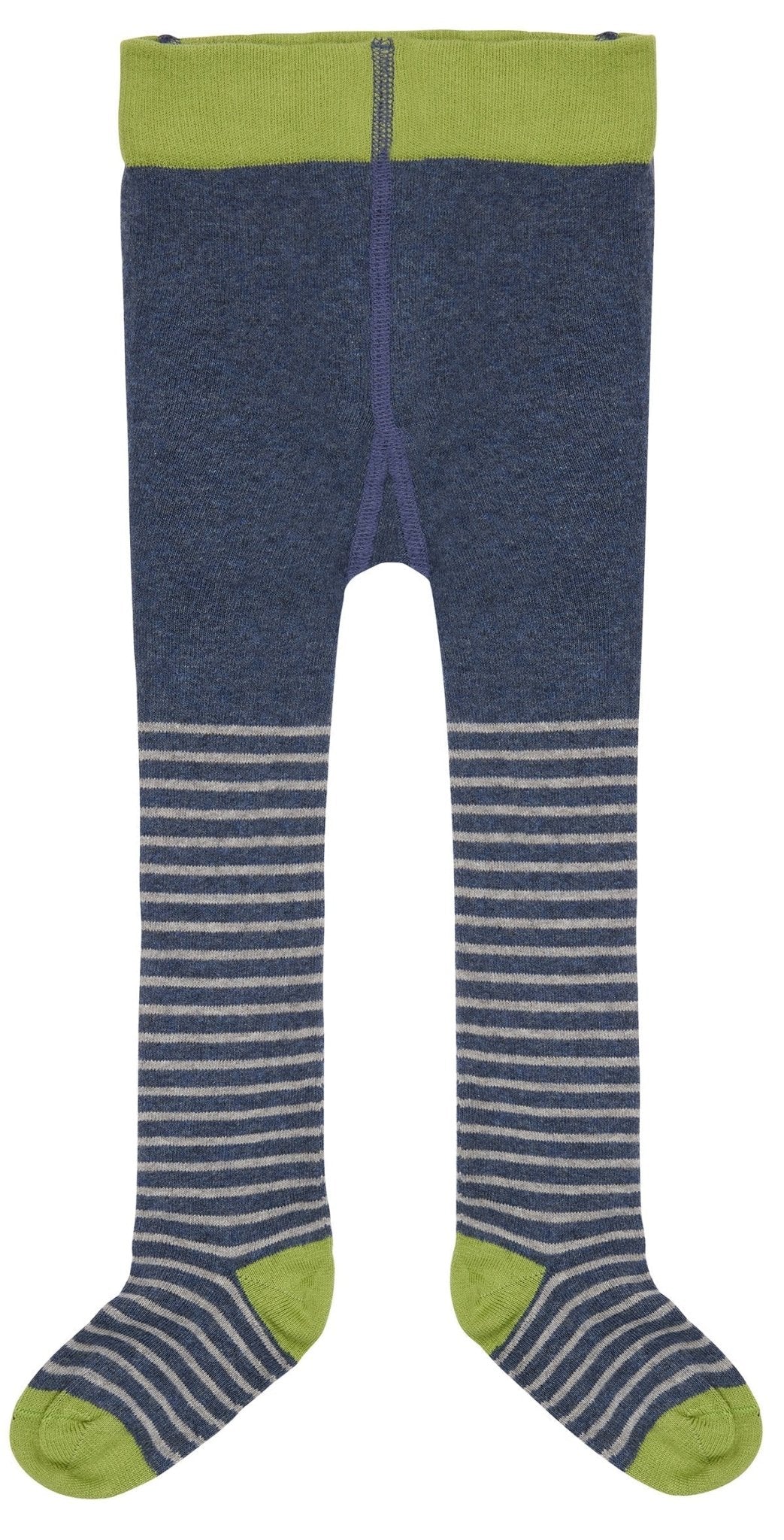 Gemusterte Strumpfhose - loud + proud - 8001 - ul/stripes - 62/68