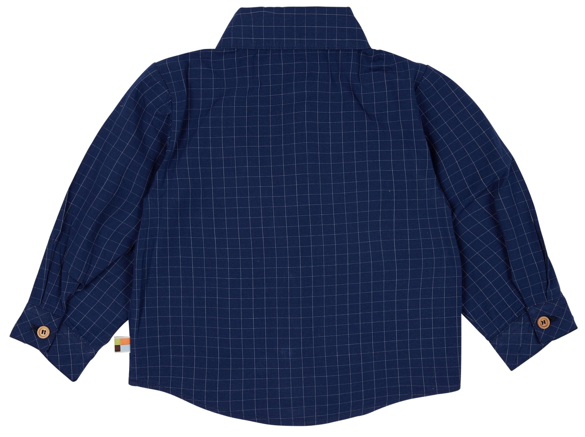 Hemd aus feinem Karo - loud + proud - 1129 - ul - 74/80