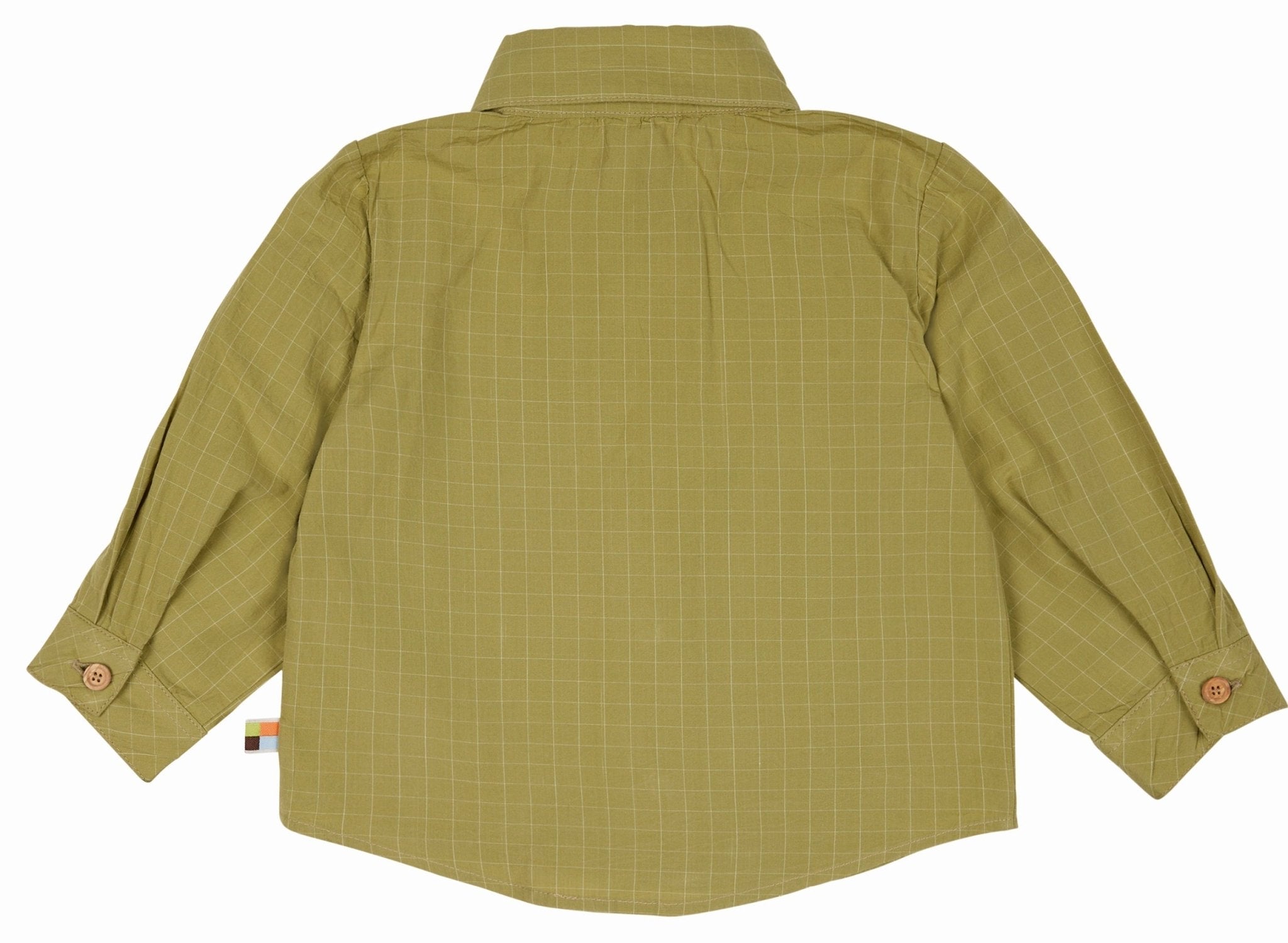 Hemd aus feinem Karo - loud + proud - 1129 - avo - 74/80