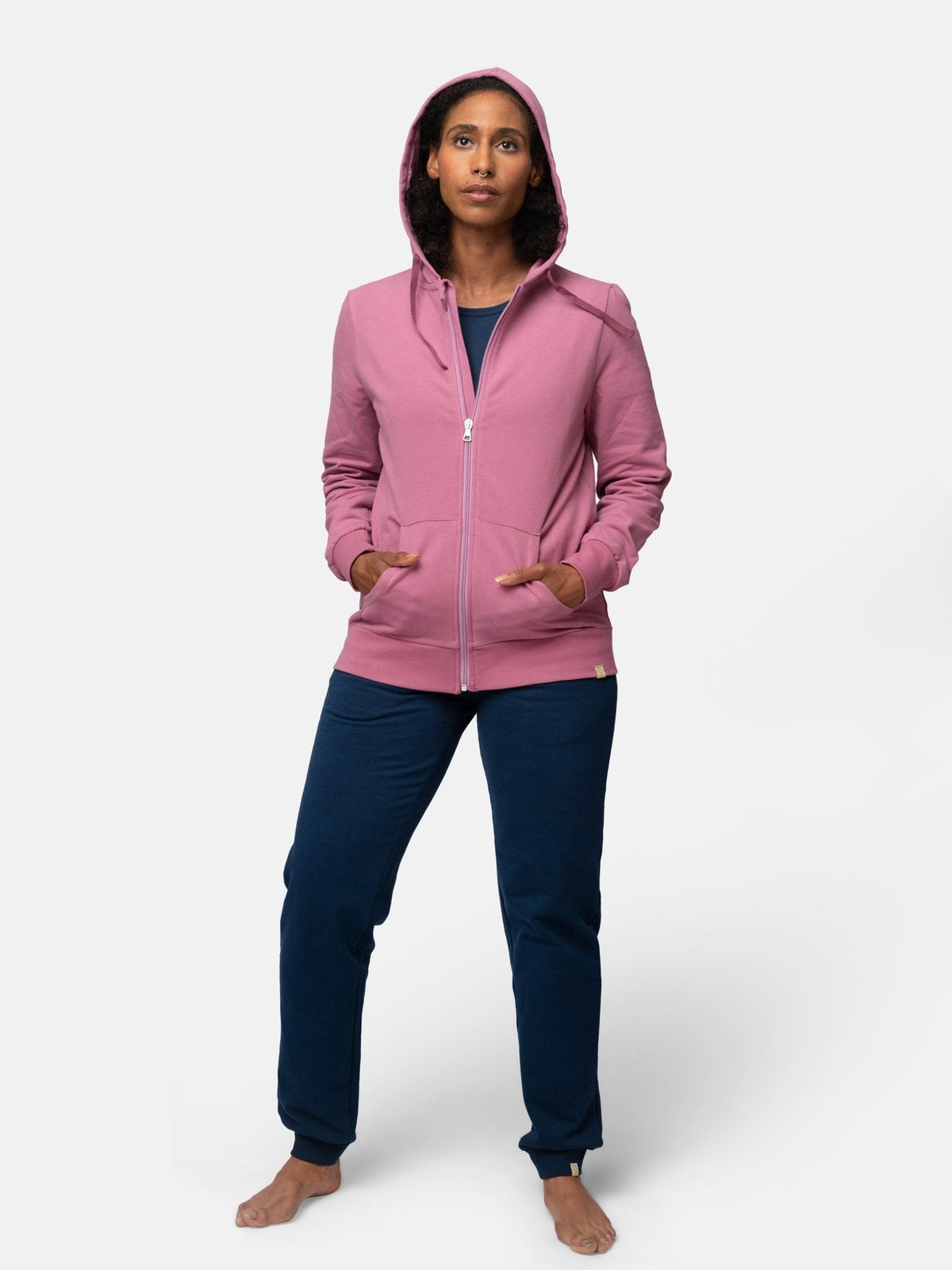 Hoodie in weicher Sweat Qualität - loud + proud - G301-grp-36