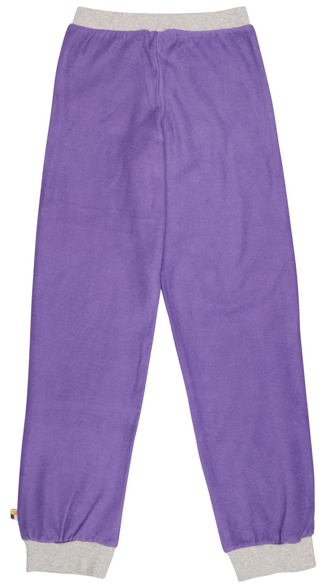 Hose aus Baumwoll-Fleece - loud + proud - 4192K-vio-134/140