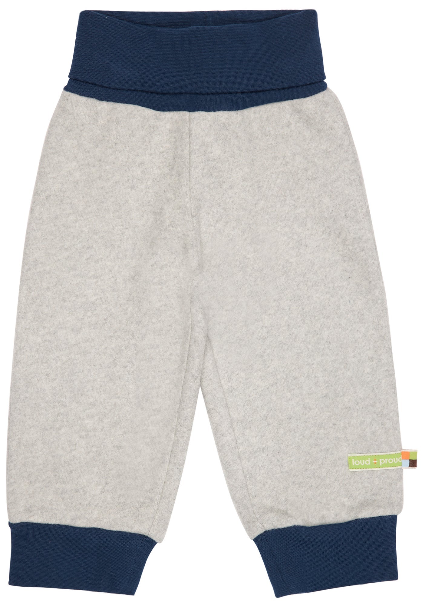 - Hose Fleece - loud + proud - 4158-Silver-50/56