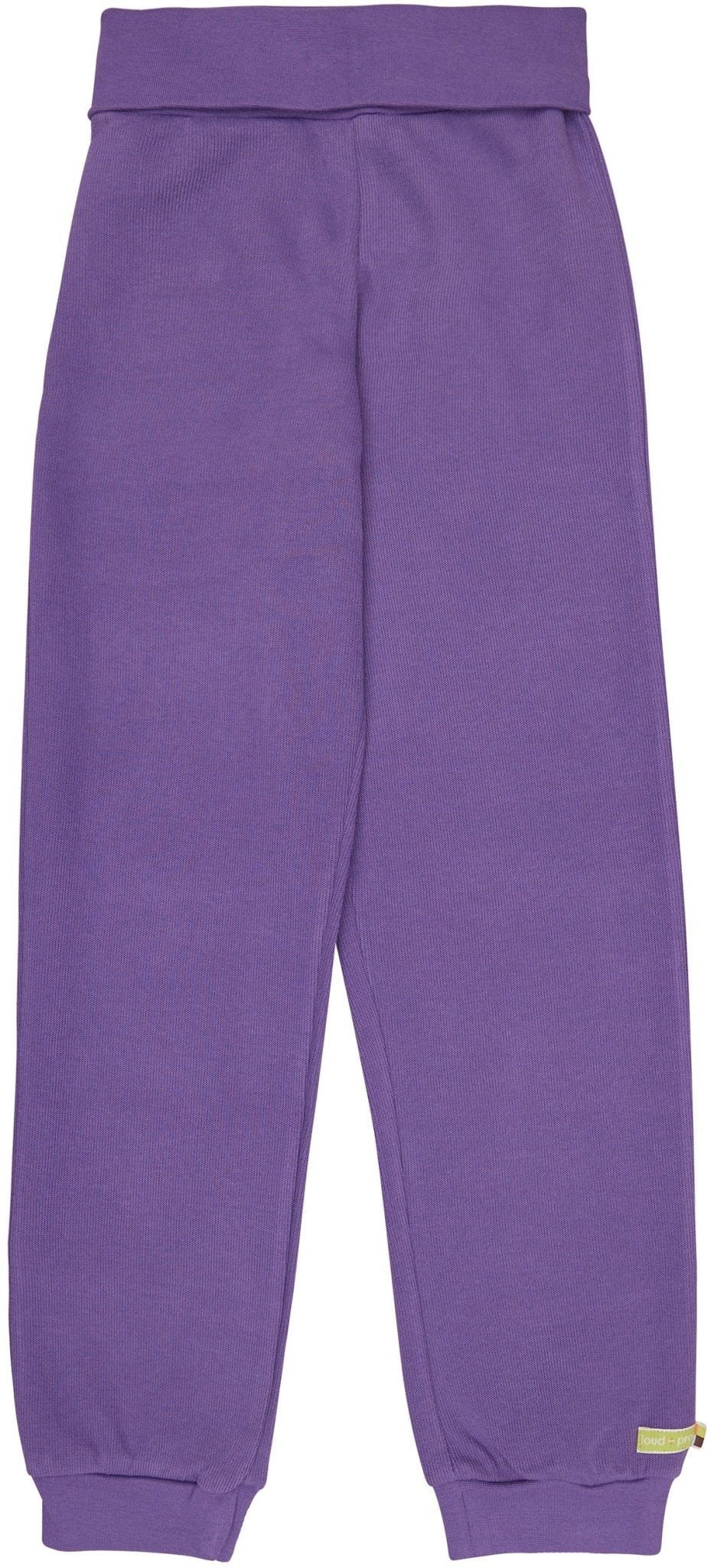 Hose Interlock mit Nabelbund - loud + proud - 4190K - vio - 134/140