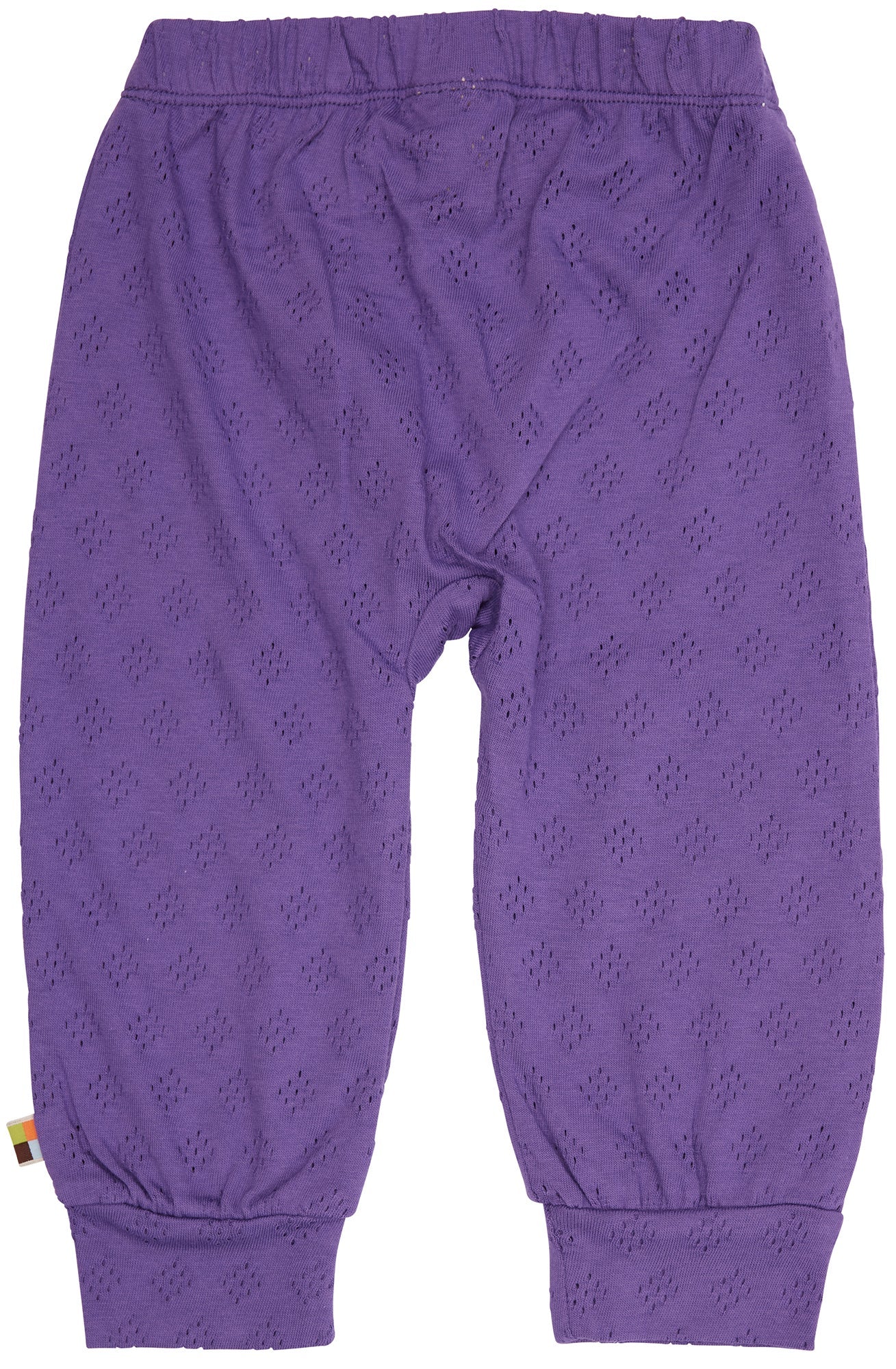 Hose mit Lochmuster - loud + proud - 4194 - vio - 62/68