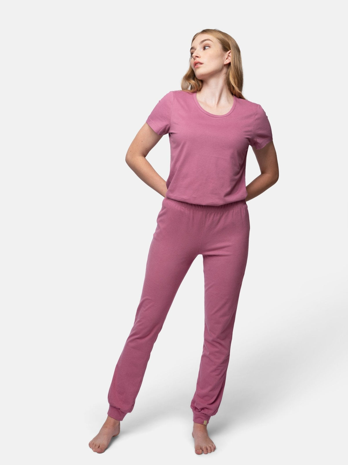 Hose mit Woll - Anteil und Bündchen - loud + proud - G405-grp-36
